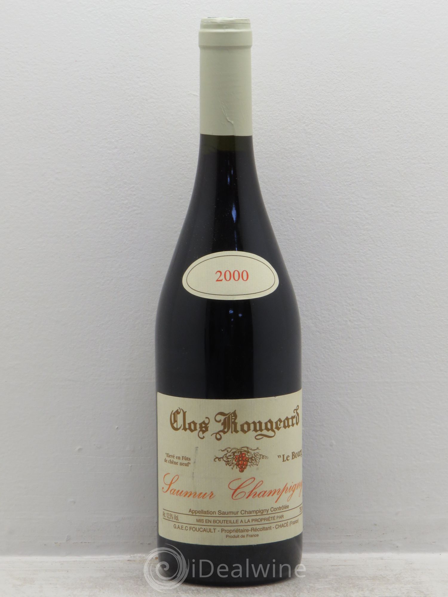 Saumur-Champigny Le Bourg Clos Rougeard 2000 - Lot de 1 bouteille - 0