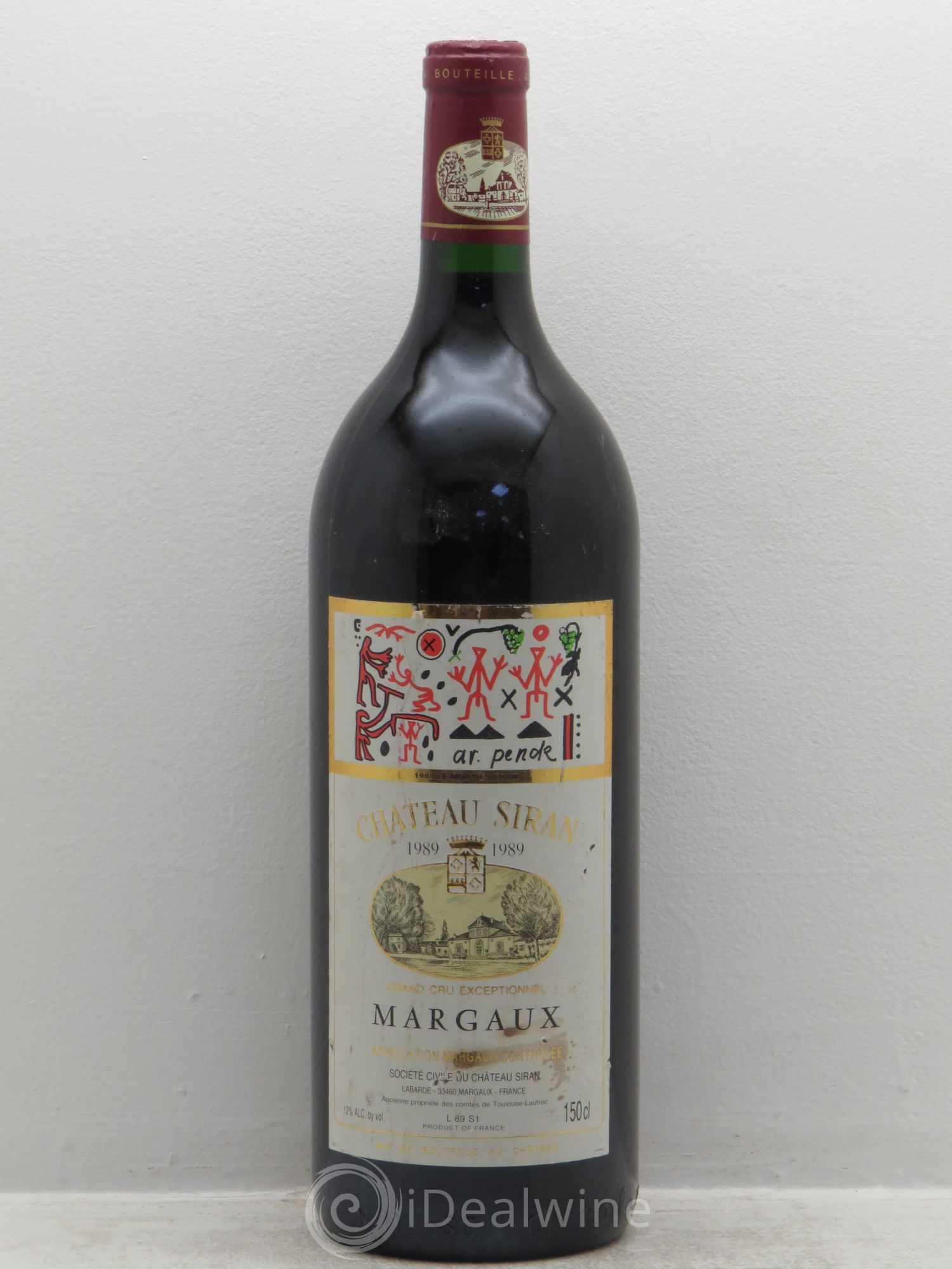 Château Siran 1989 - Lot de 1 magnum - 0
