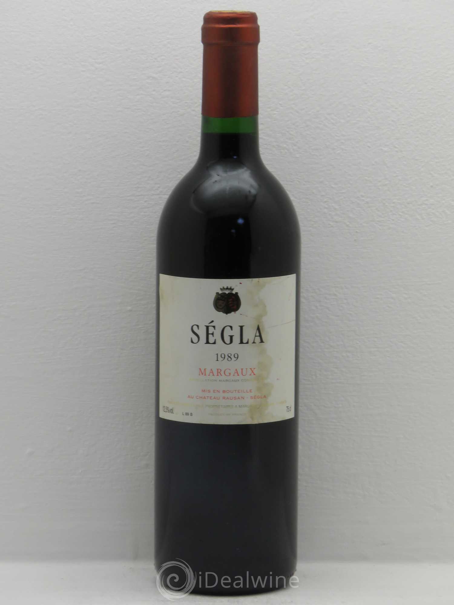 Bordeaux Château Ségla 1989 - Posten von 1 Flasche - 0