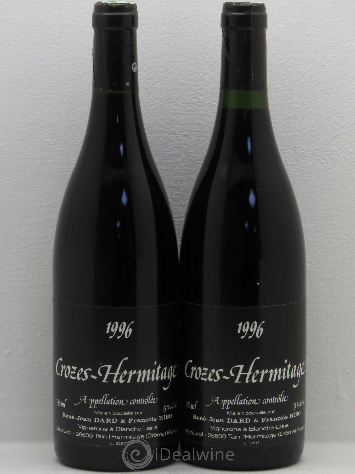 Crozes-Hermitage Domaine Dard 1996 - Posten von 2 Flaschen - 0