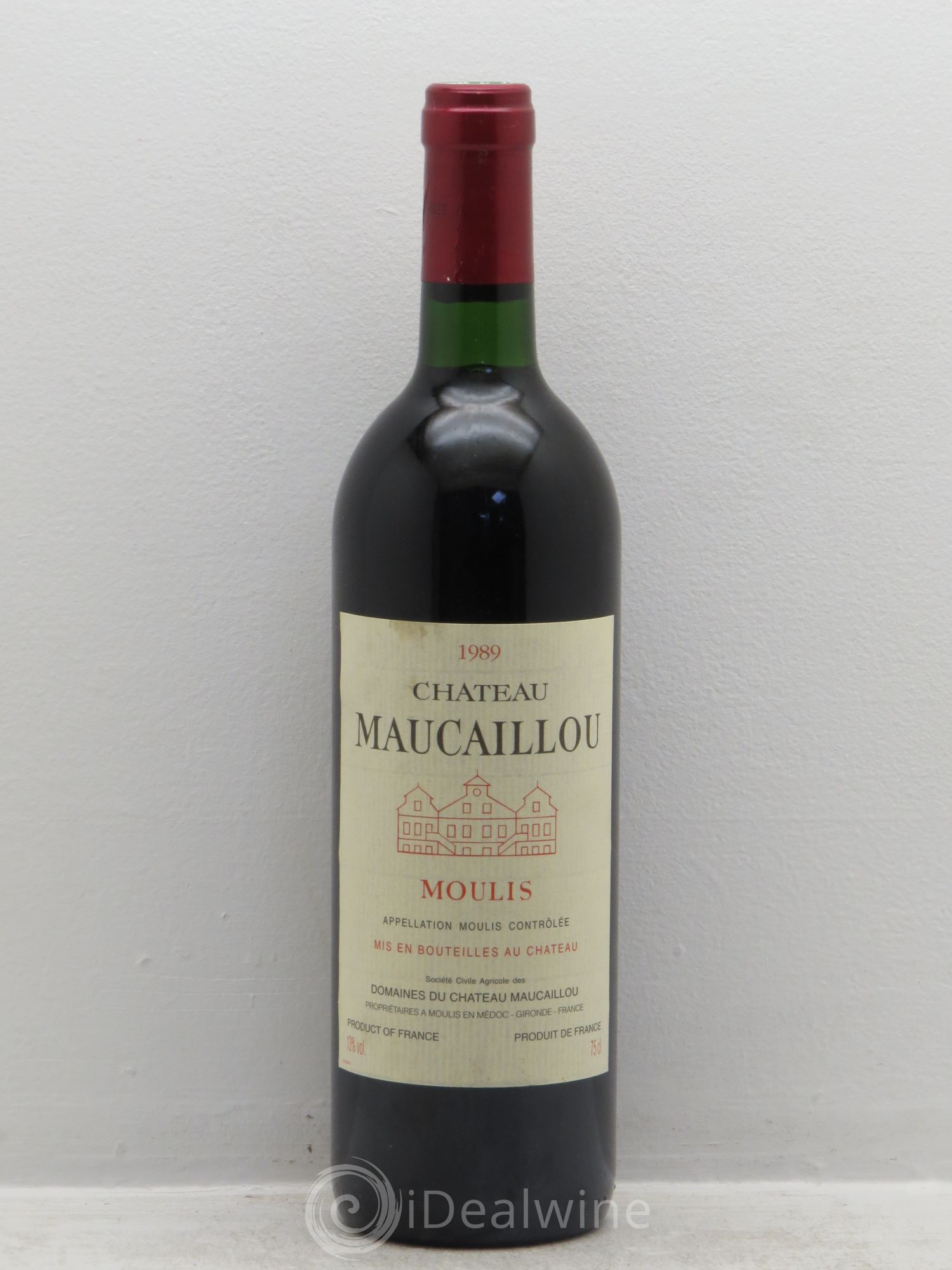 Château Maucaillou 1989 - Lot de 1 bouteille - 0