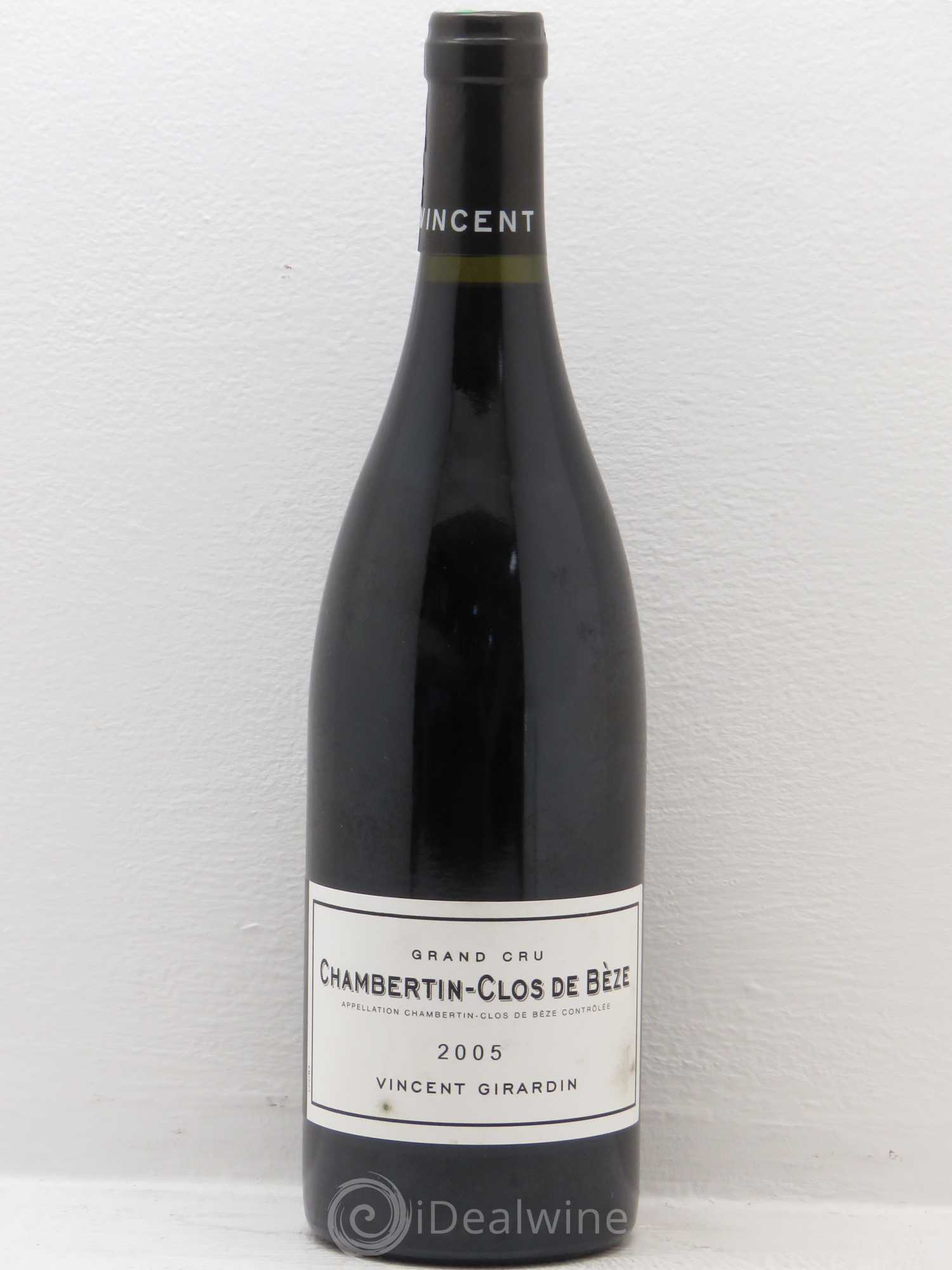Chambertin Clos de Bèze Grand Cru V.Girardin 2005 - Lot de 1 bouteille - 0
