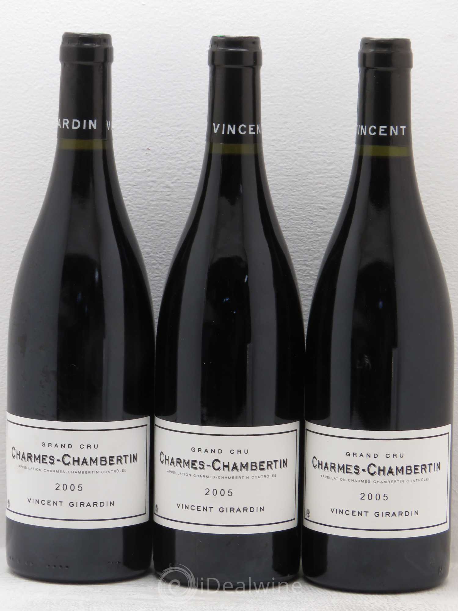 Charmes-Chambertin Grand Cru Vincent Girardin (Domaine) 2005 - Lot de 3 bouteilles - 0