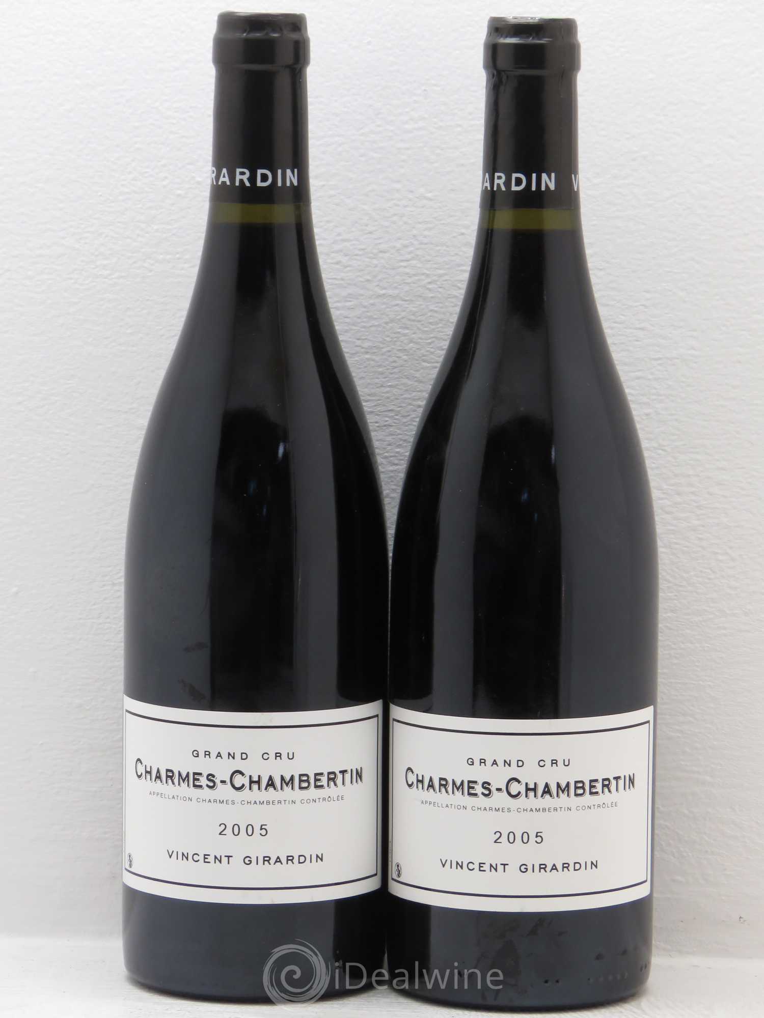 Charmes-Chambertin Grand Cru Vincent Girardin (Domaine) 2005 - Lot de 2 bouteilles - 0