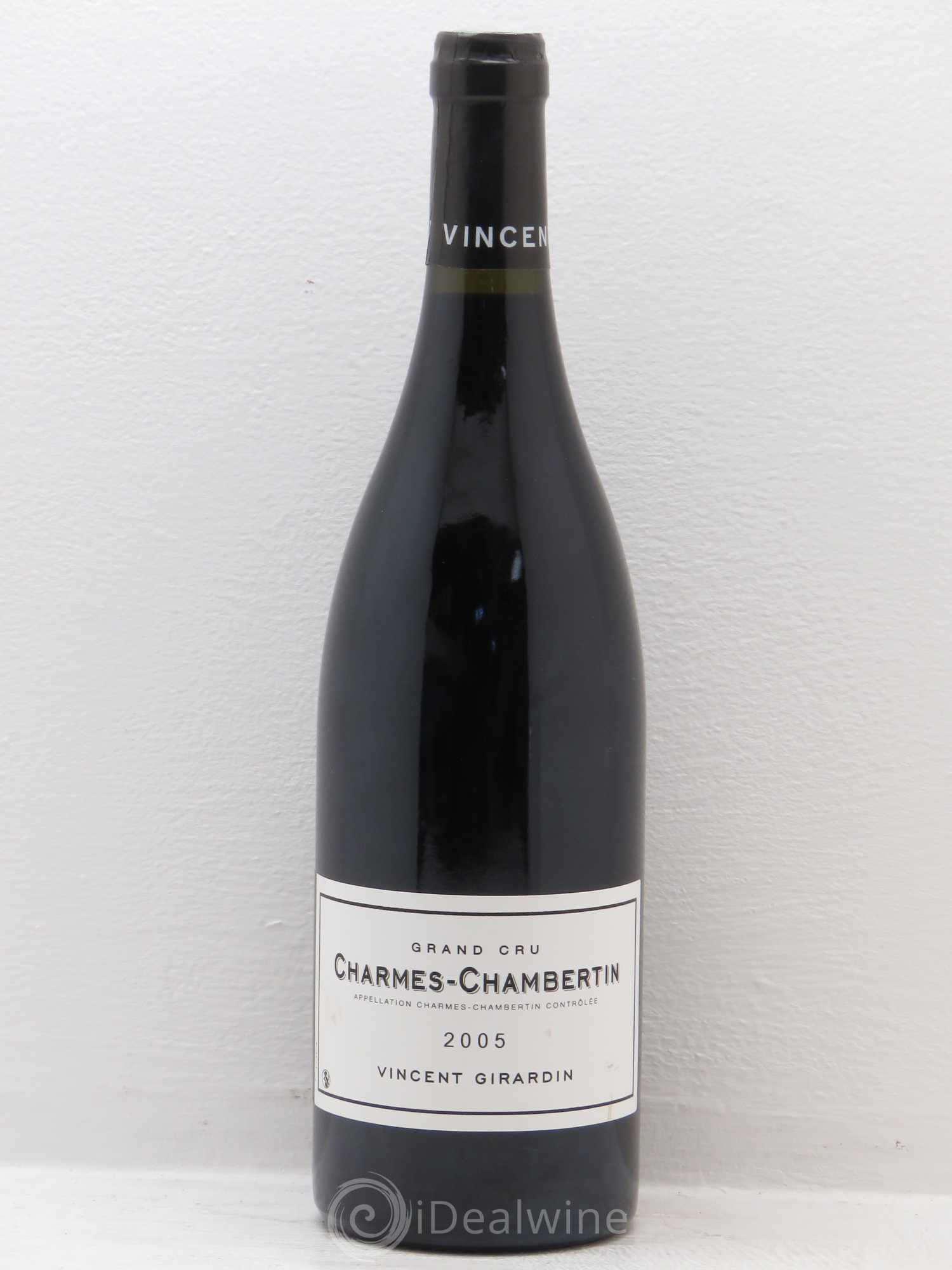 Charmes-Chambertin Grand Cru Vincent Girardin (Domaine) 2005 - Lot de 1 bouteille - 0