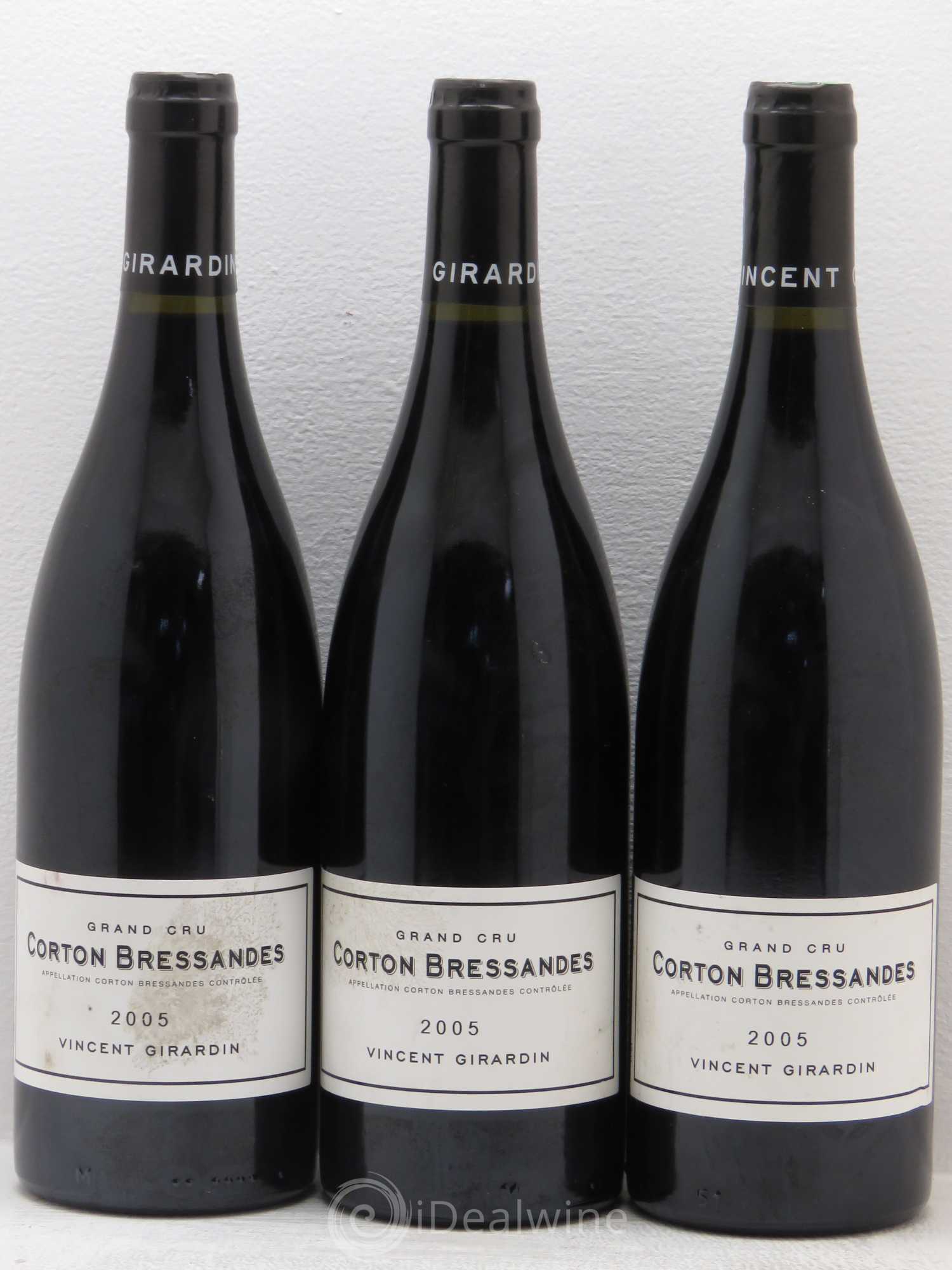 Corton Grand Cru V.Girardin 2005 - Lot de 3 bouteilles - 0