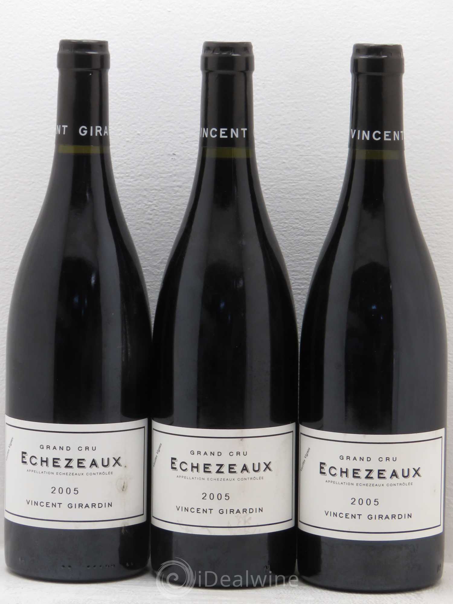 Echezeaux Grand Cru Vieilles Vignes - V.Girardin 2005 - Posten von 3 Flaschen - 0