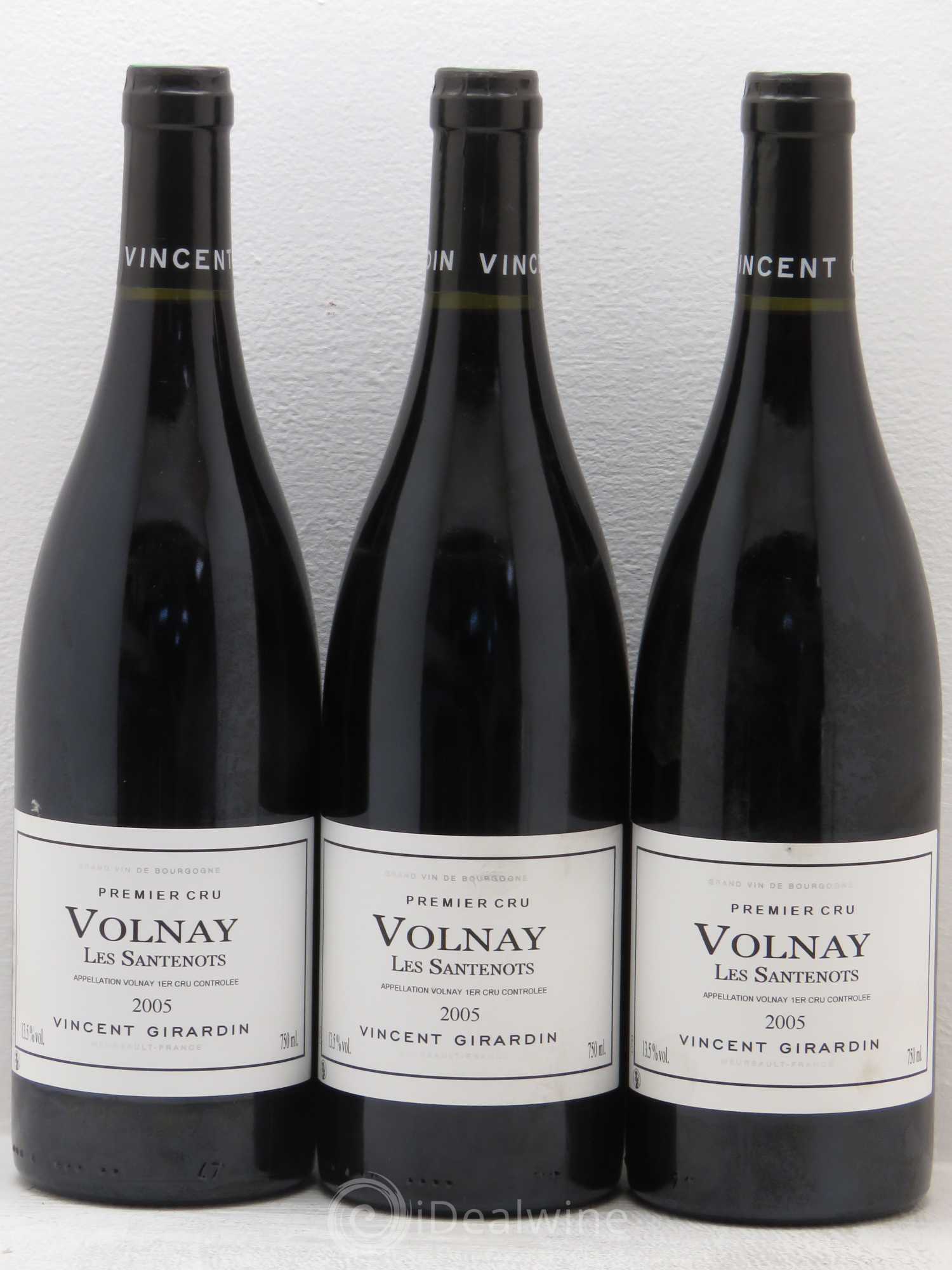 Volnay 1er Cru V.Girardin 2005 - Lot de 3 bouteilles - 0