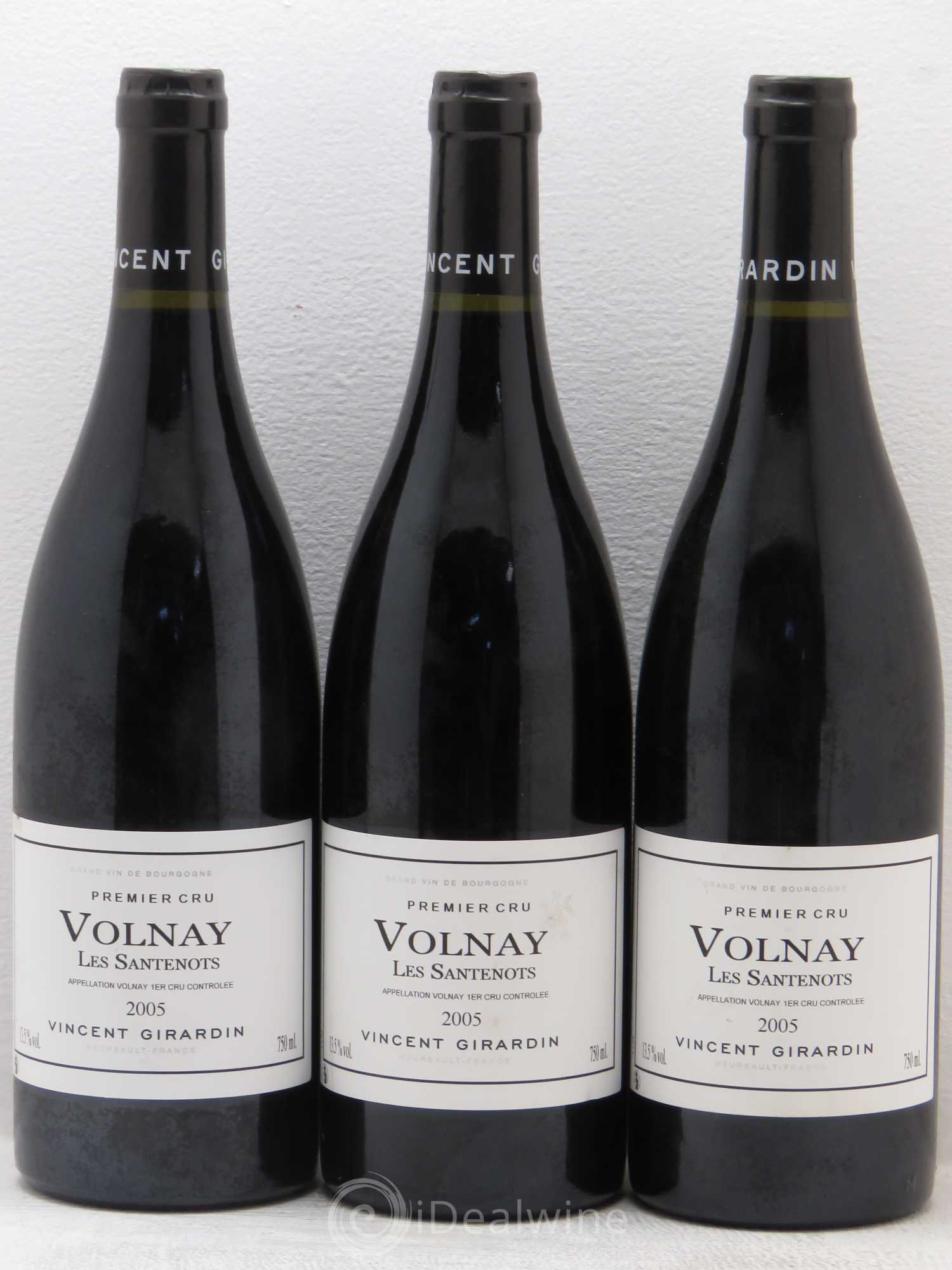 Volnay 1er Cru V.Girardin 2005 - Posten von 3 Flaschen - 0
