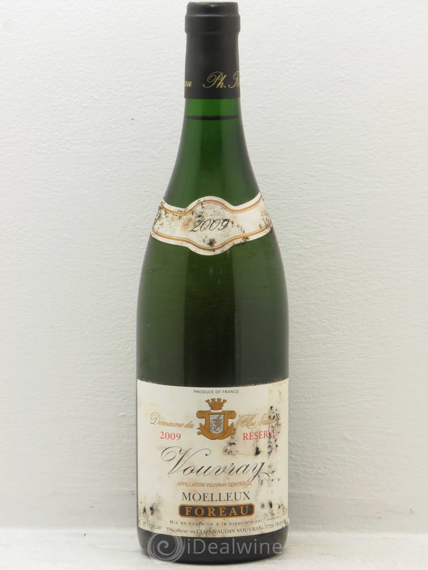 Vouvray Moelleux Réserve Clos Naudin - Philippe Foreau 2009 - Lotto di 6 bottiglie - 0