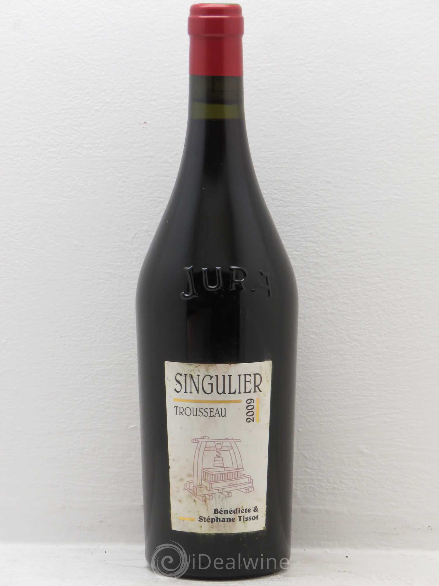 Arbois Trousseau Singulier Bénédicte et Stéphane Tissot 2009 - Lot de 6 bouteilles - 0