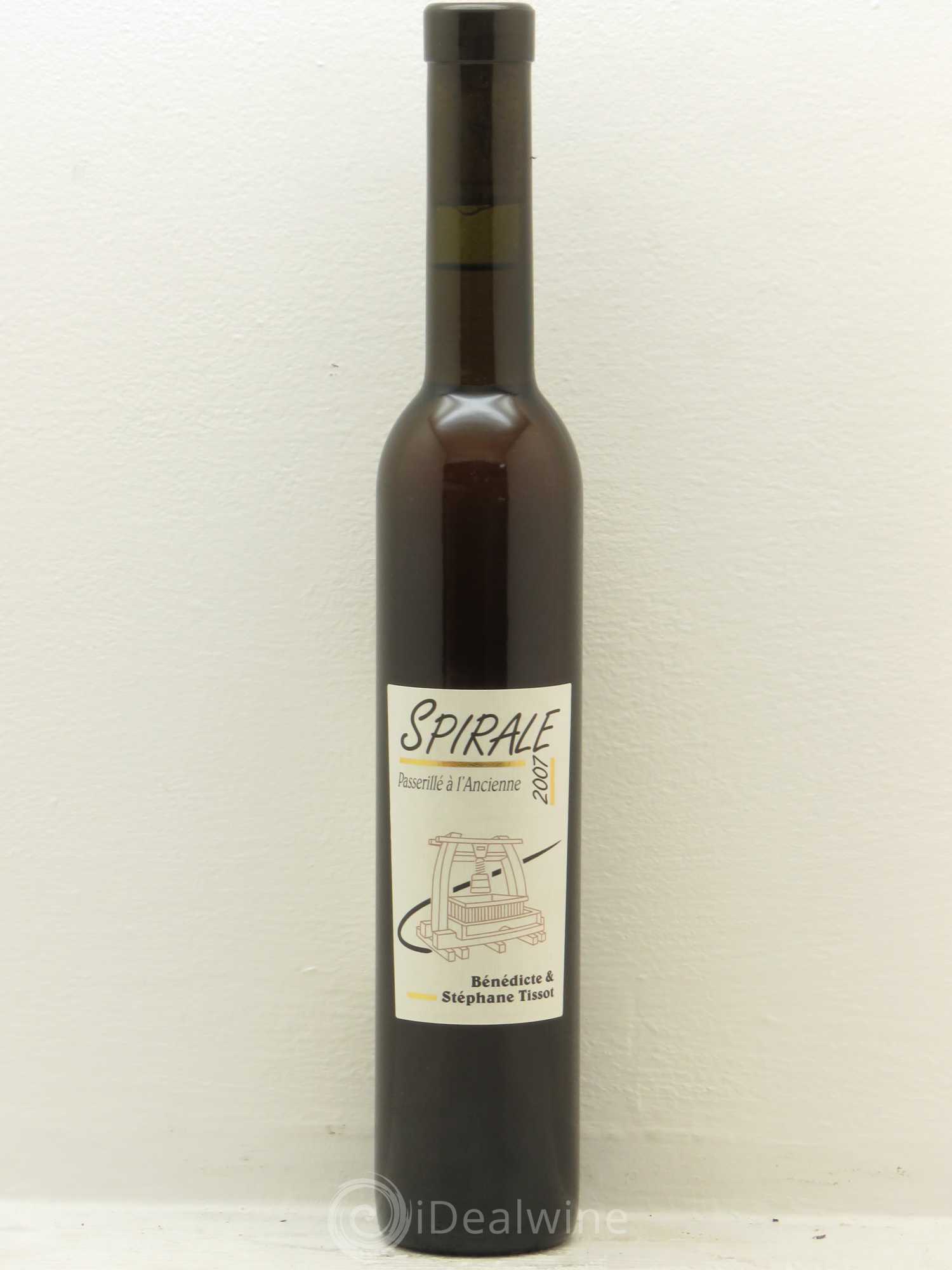 Arbois Spirale Passerillé - Tissot 2007 - Posten von 1 Demi-Flasche - 0