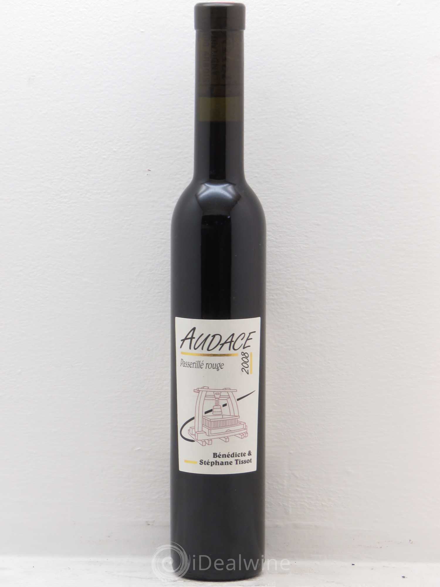 Arbois Audace Passerillé - Tissot 2008 - Posten von 1 Demi-Flasche - 0