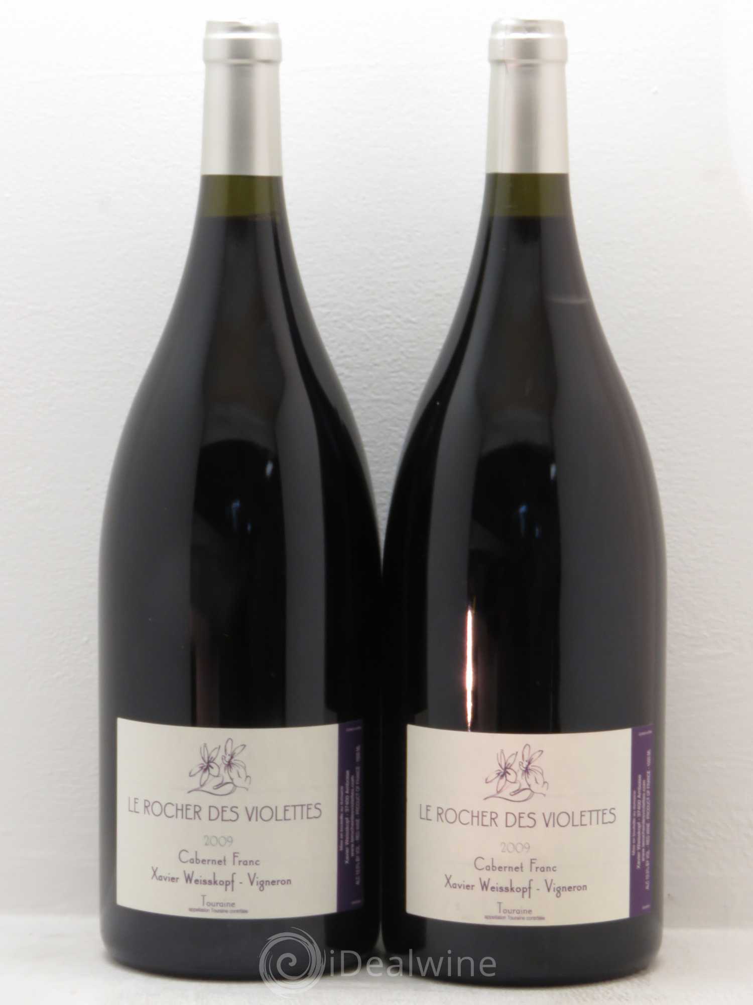 Val de Loire Pinot noir Le Rocher des Violettes 2009 - Lot de 2 magnums - 0