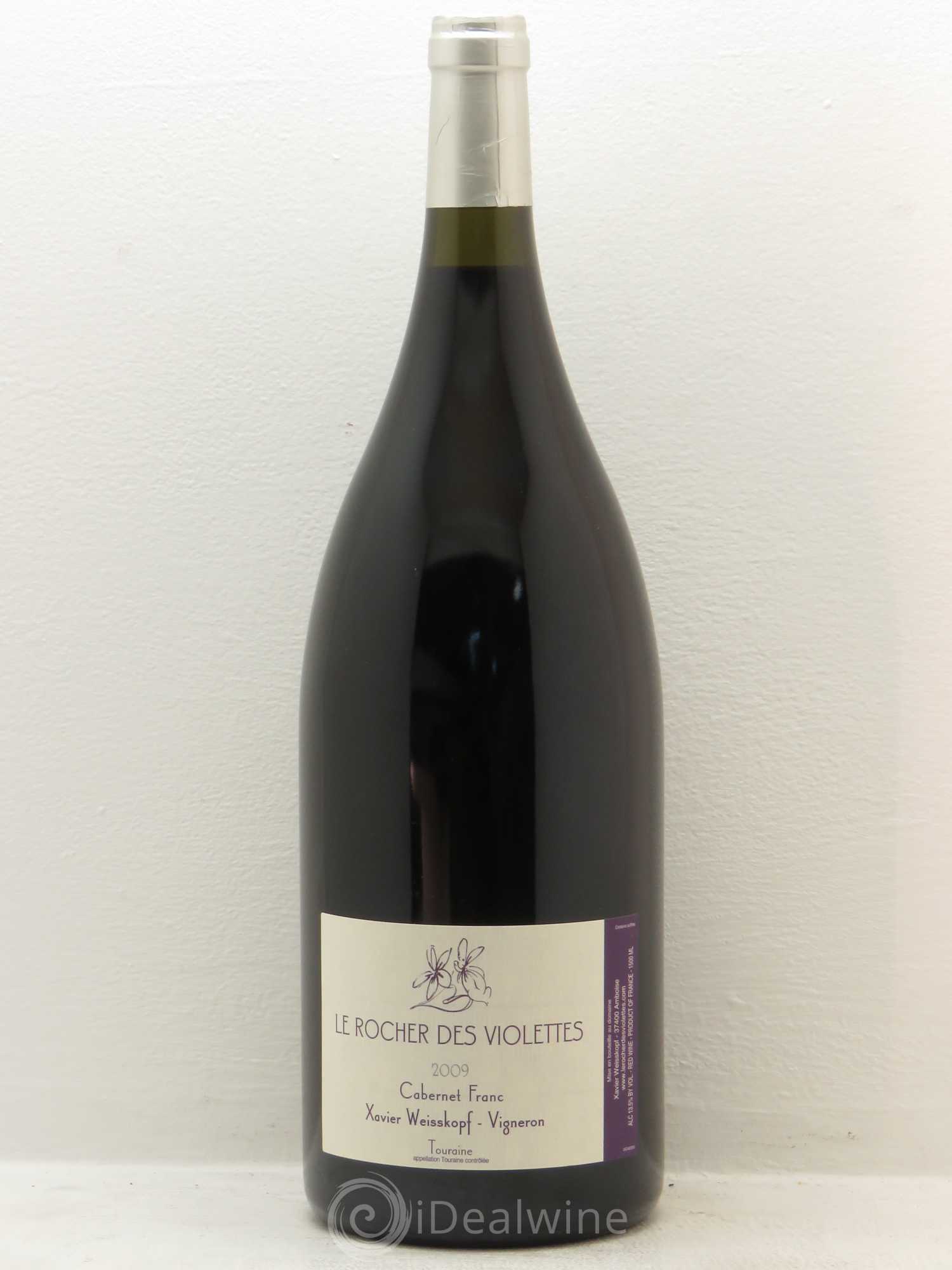 Val de Loire Pinot noir Le Rocher des Violettes 2009 - Lot de 1 magnum - 0