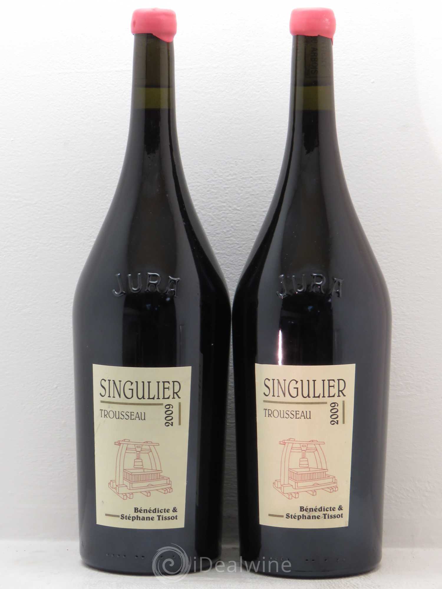 Arbois Trousseau Singulier Bénédicte et Stéphane Tissot 2009 - Lot de 2 magnums - 0