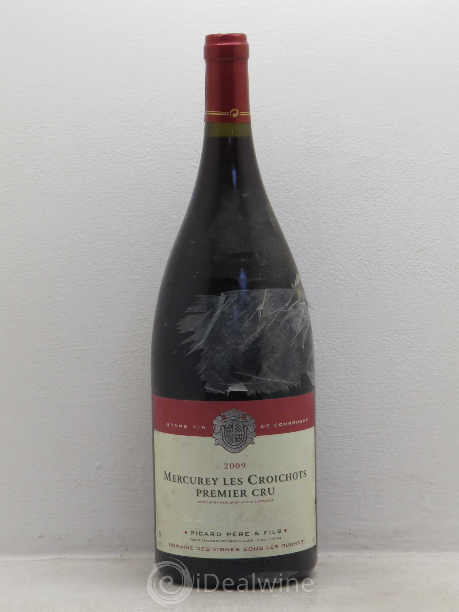 Mercurey 1er Cru Domaine Picard & Fils 2009 - Posten von 1 Magnum - 0