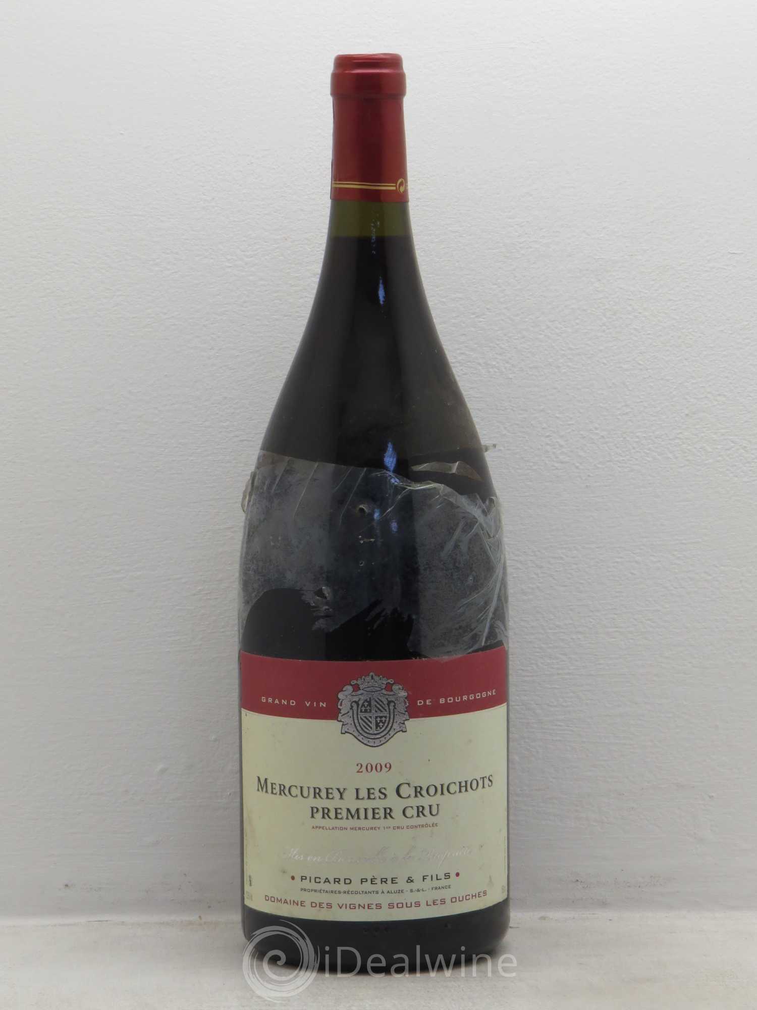 Mercurey 1er Cru Domaine Picard & Fils 2009 - Posten von 1 Magnum - 0