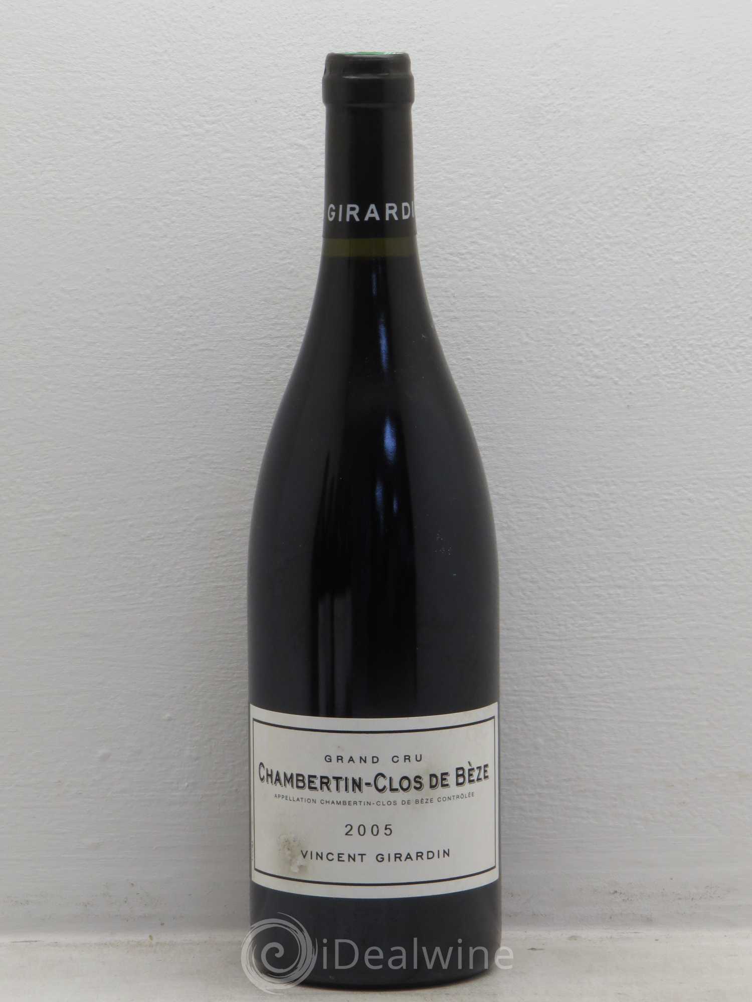 Chambertin Clos de Bèze Grand Cru Vincent Girardin 2005 - Lot de 6 bouteilles - 0