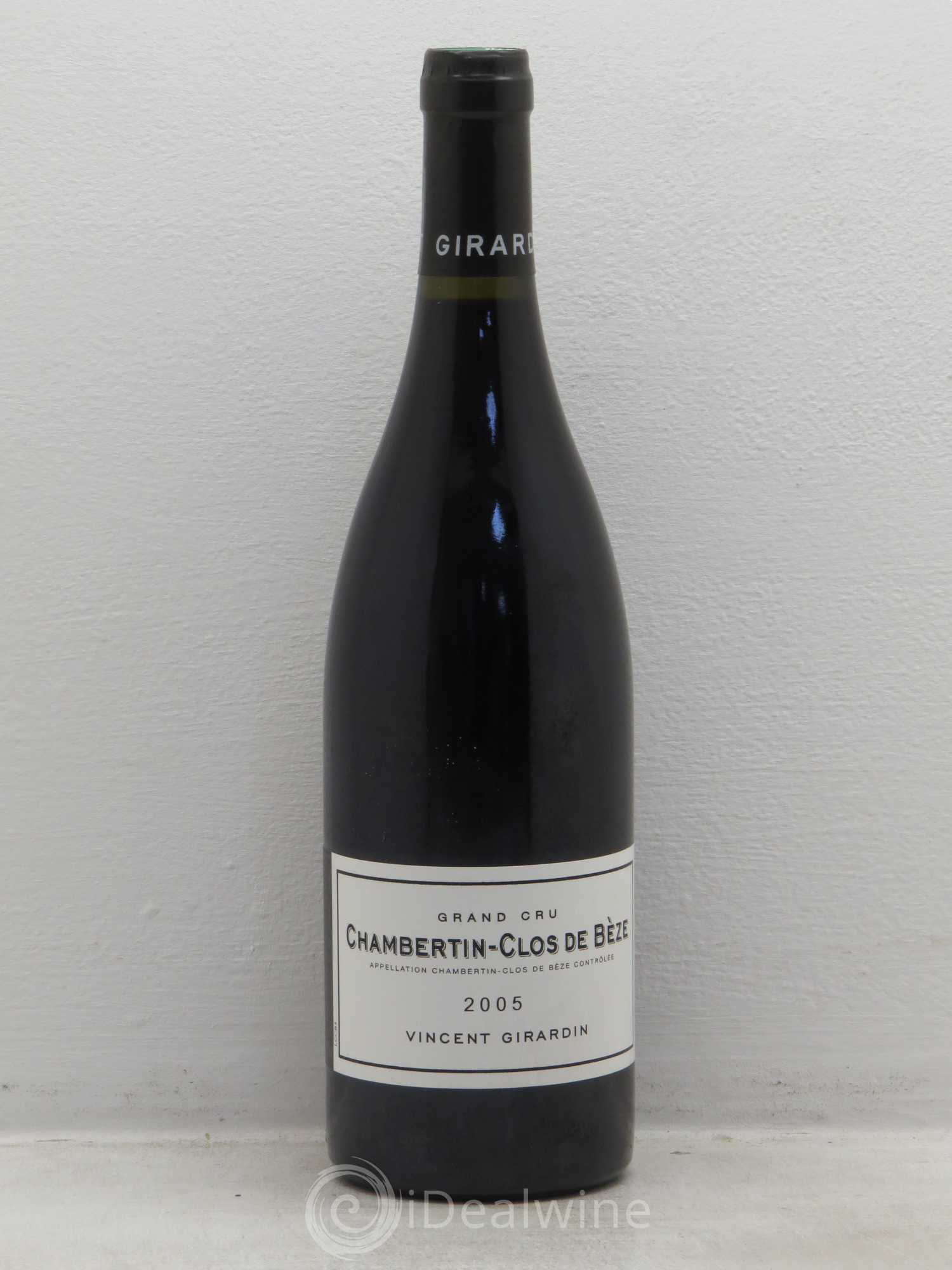Chambertin Clos de Bèze Grand Cru Vincent Girardin 2005 - Lot de 1 bouteille - 0