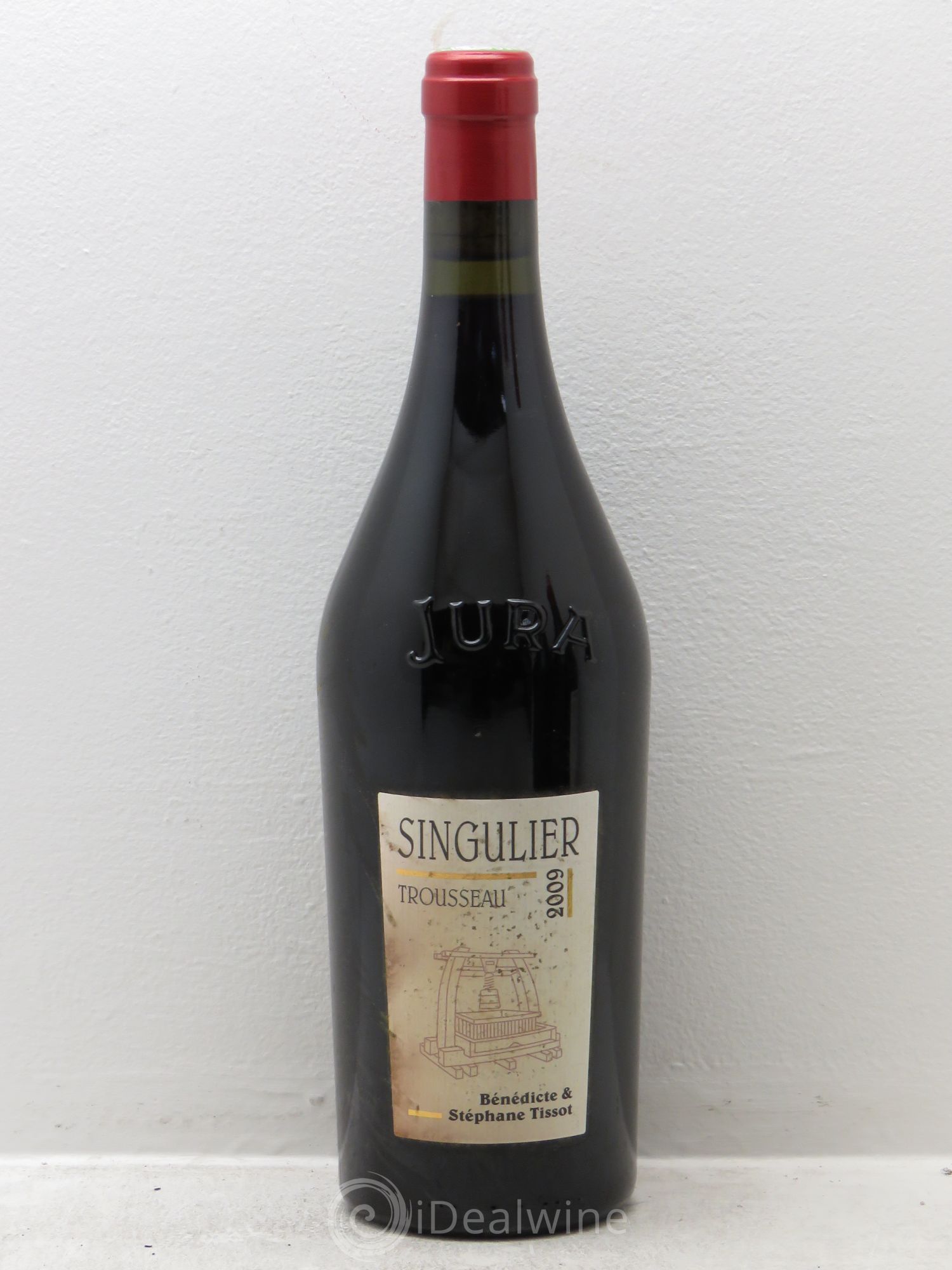 Arbois Trousseau Singulier Bénédicte et Stéphane Tissot 2009 - Lot de 6 bouteilles - 0
