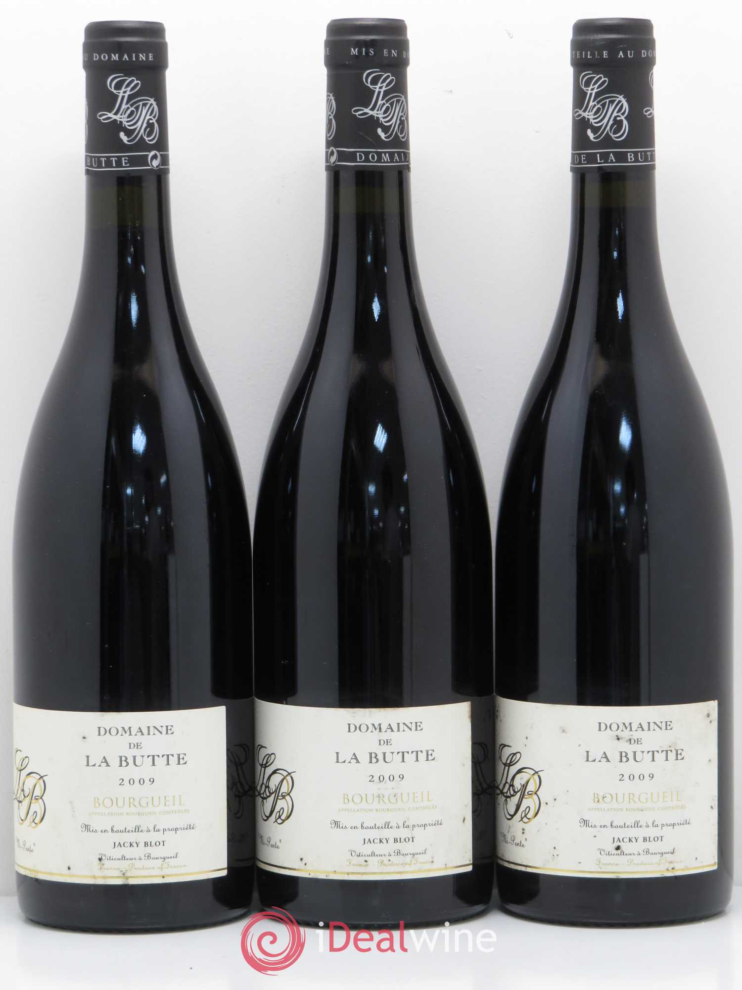 Bourgueil Mi-Pente Domaine de La Butte - Jacky Blot 2009 - Lot de 6 bouteilles - 2