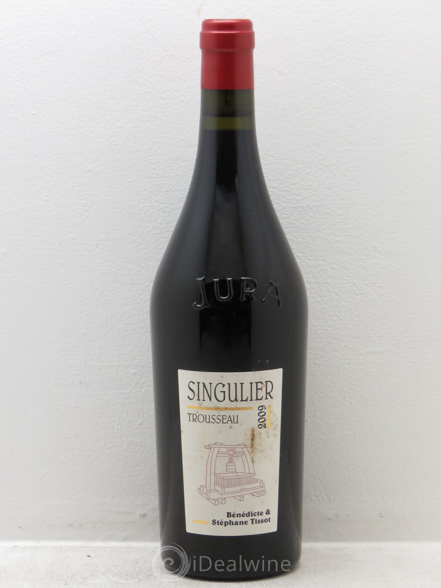 Arbois Trousseau Singulier Bénédicte et Stéphane Tissot 2009 - Lot de 1 bouteille - 0
