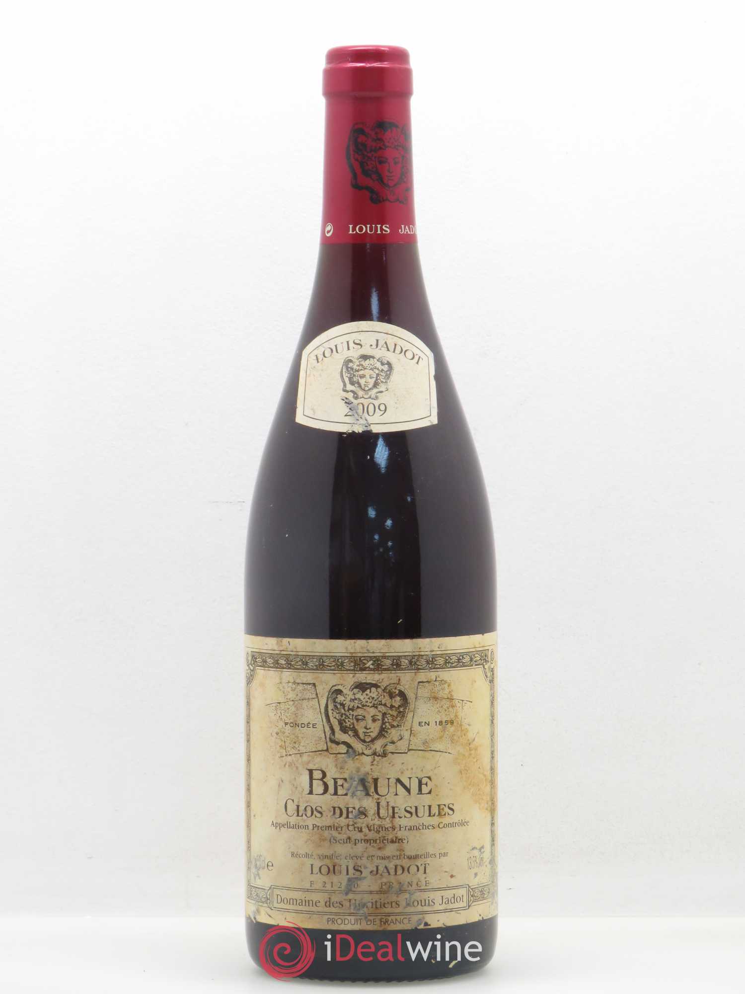 Beaune 1er Cru Clos des Ursules Maison Louis Jadot 2009 - Lot de 1 bouteille - 0