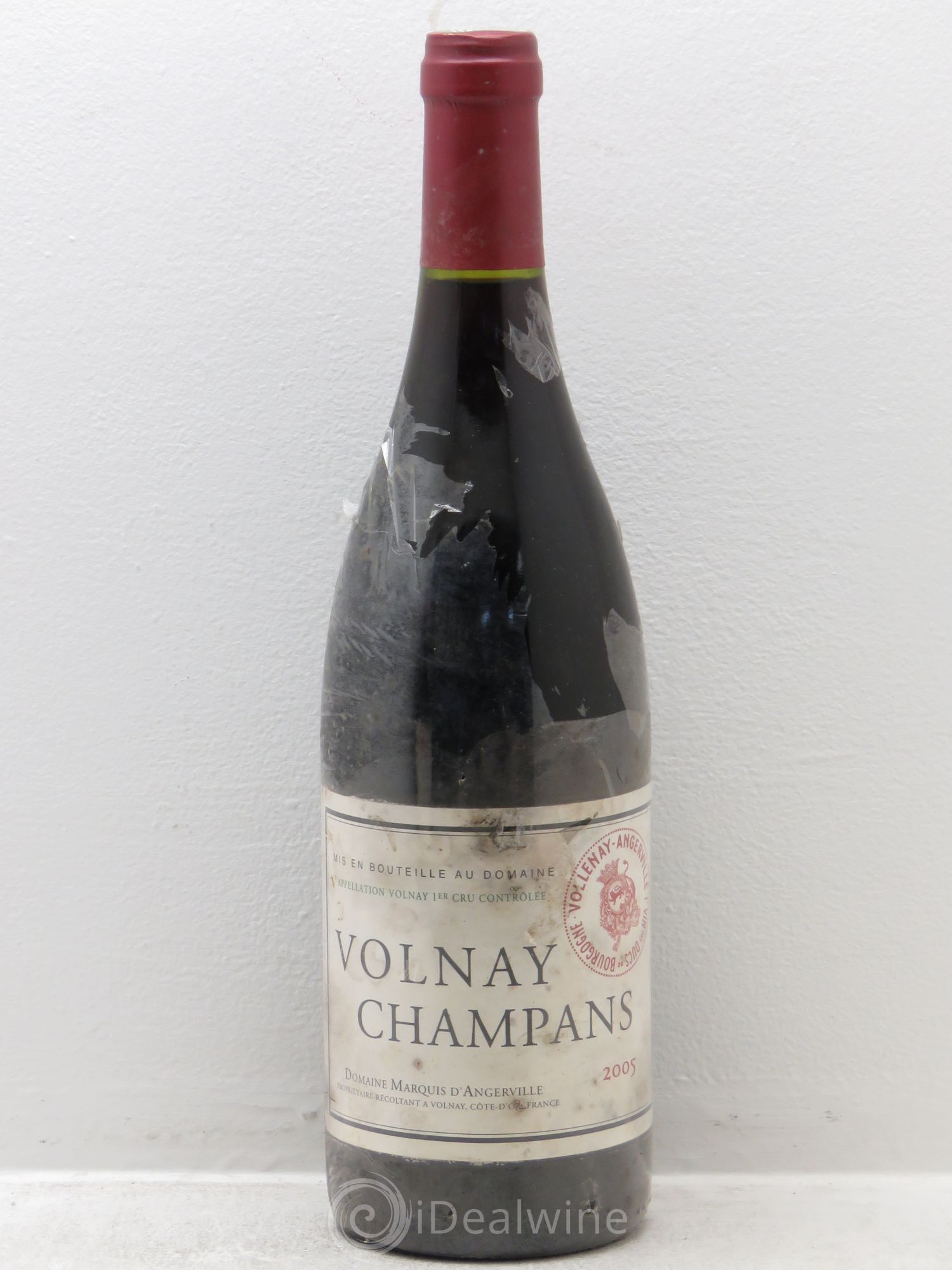 Volnay 1er Cru Champans Marquis d'Angerville (Domaine) 2005 - Lot de 6 bouteilles - 0