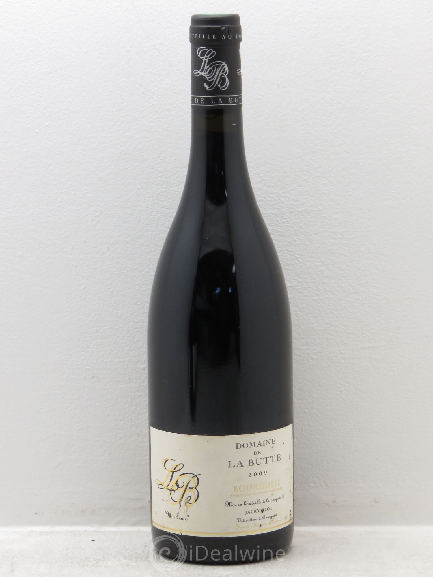 Bourgueil Mi-Pente Domaine de La Butte - Jacky Blot 2009 - Lot de 6 bouteilles - 0