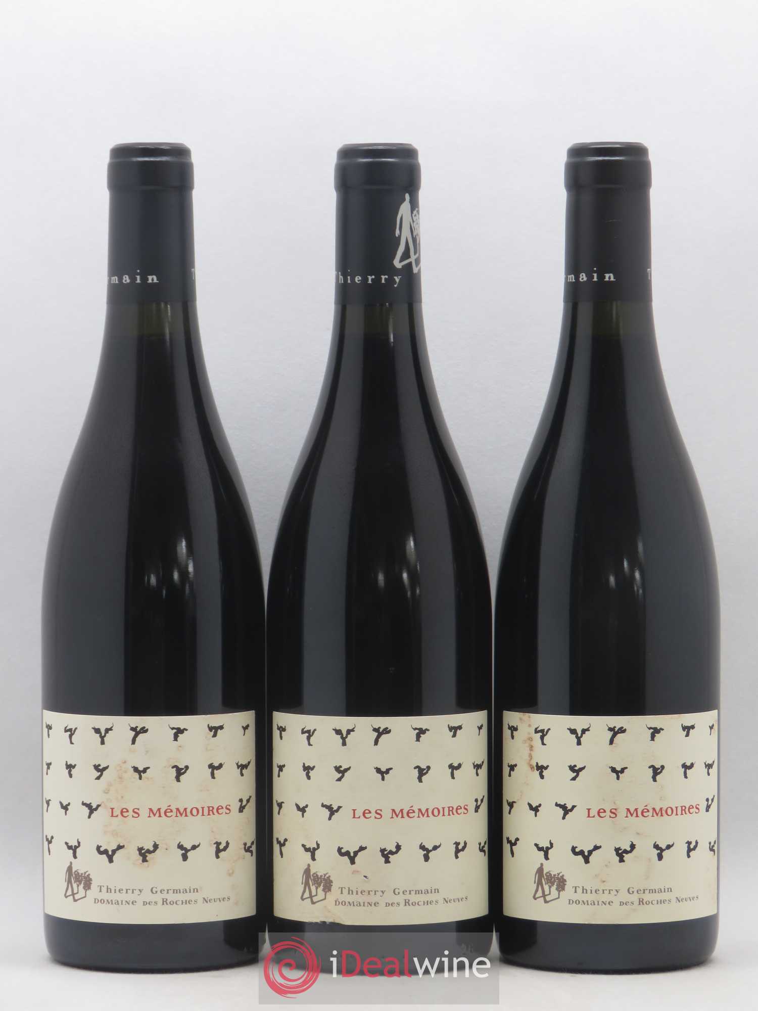 Saumur-Champigny Les Mémoires Domaine des Roches Neuves - Thierry Germain 2016 - Lot de 3 bouteilles - 0