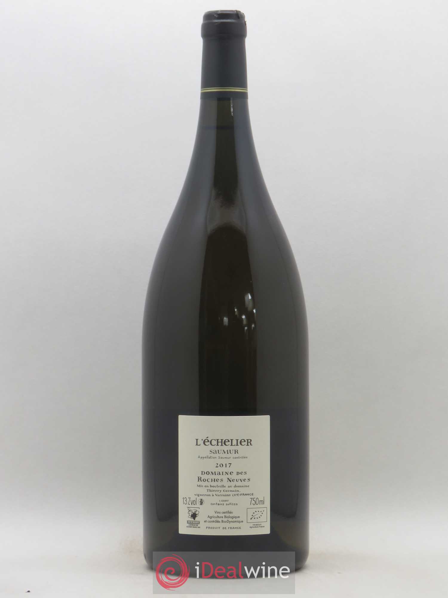 Saumur l'Echelier Domaine des Roches Neuves - Thierry Germain 2017 - Lot de 1 magnum - 1