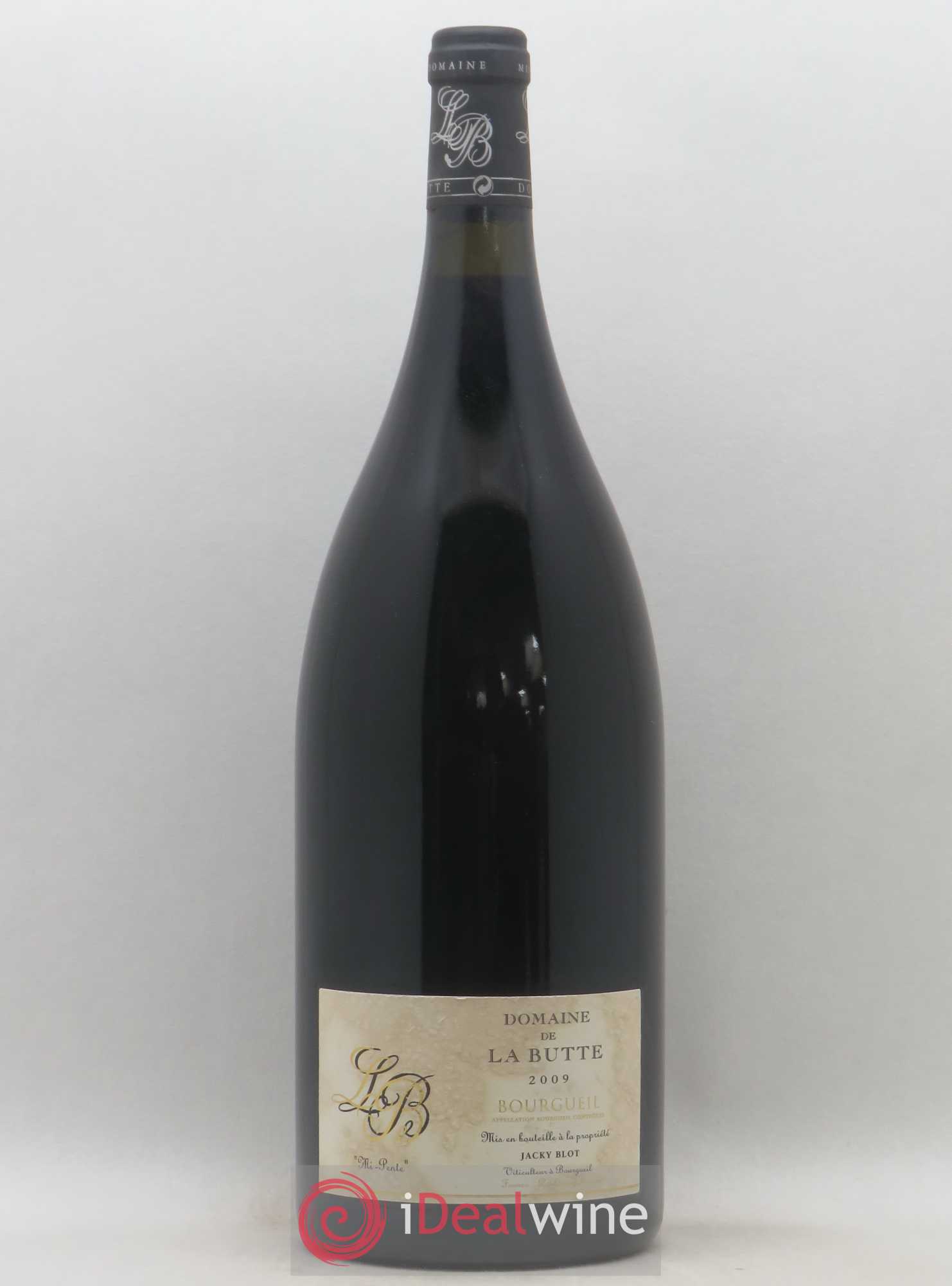 Bourgueil Mi-Pente Domaine de La Butte - Jacky Blot 2009 - Lot de 1 magnum - 0