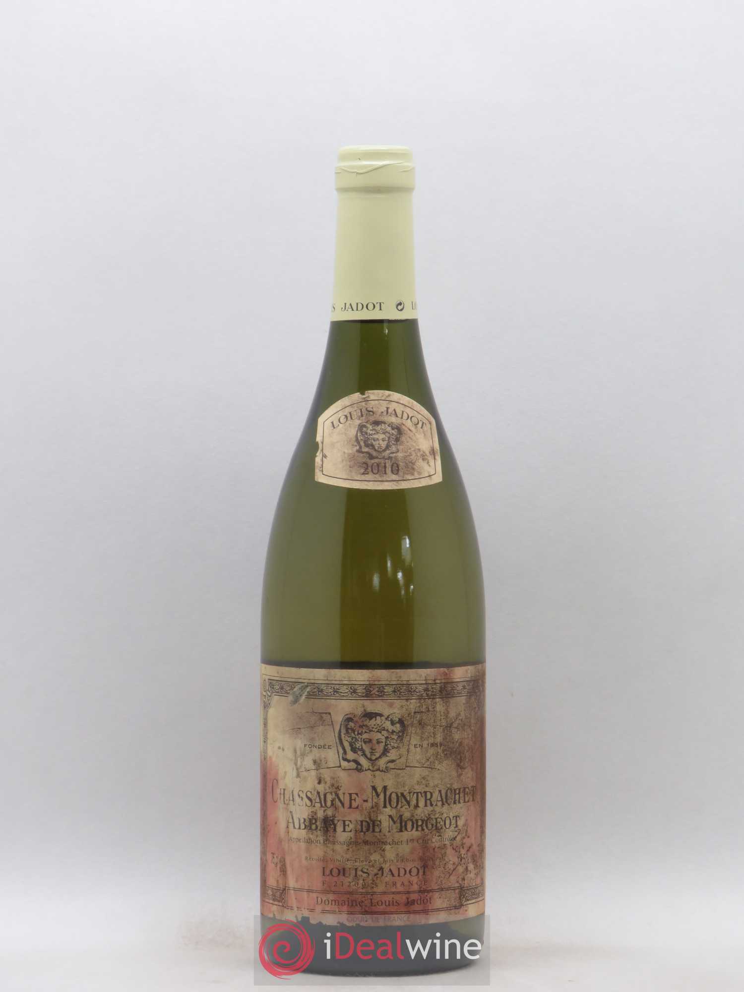 Chassagne-Montrachet 1er Cru Abbaye de Morgeot Domaine Louis Jadot 2010 - Lot de 1 bouteille - 0