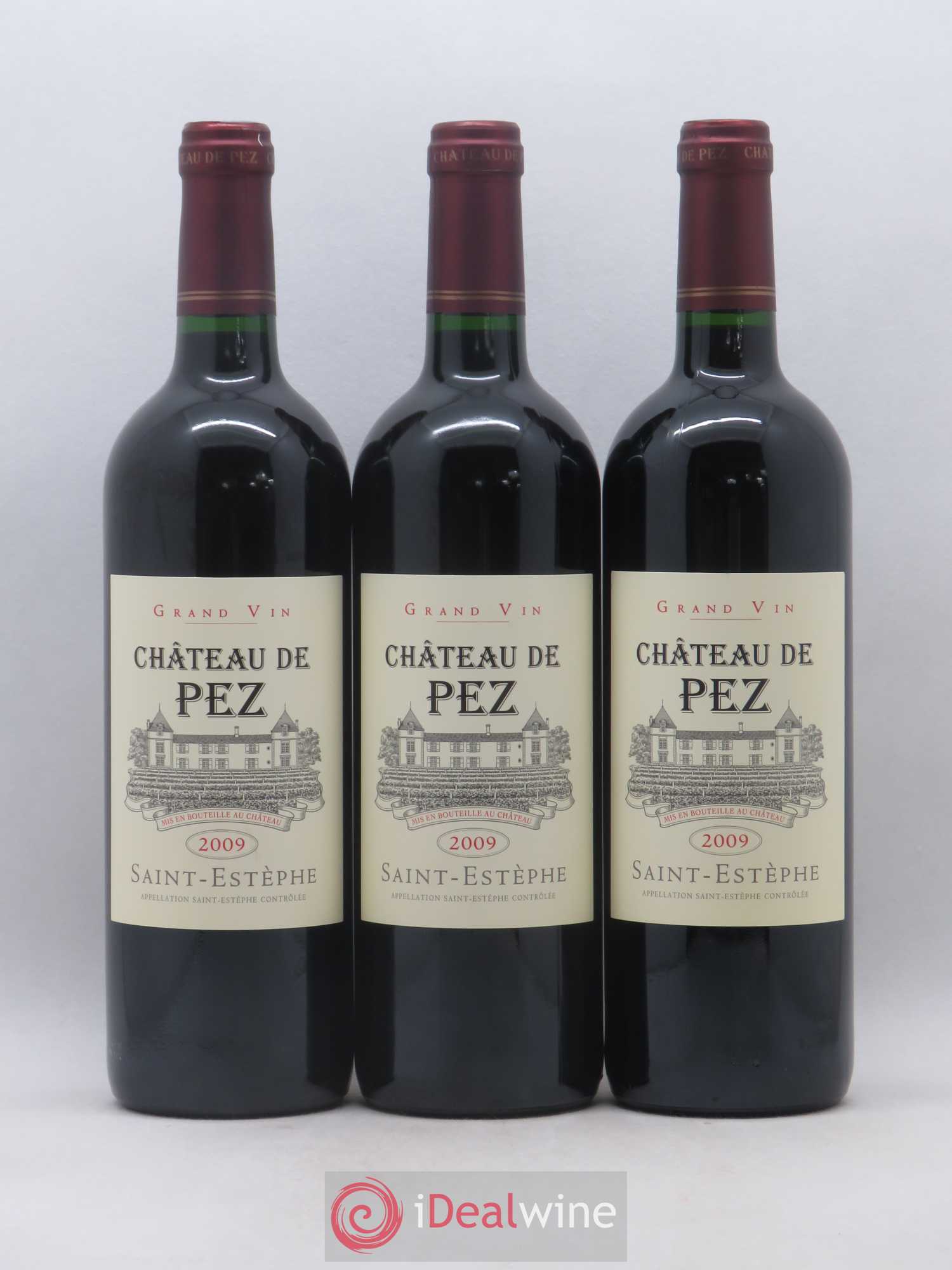 Château de Pez 2009 - Lot de 3 bouteilles - 0