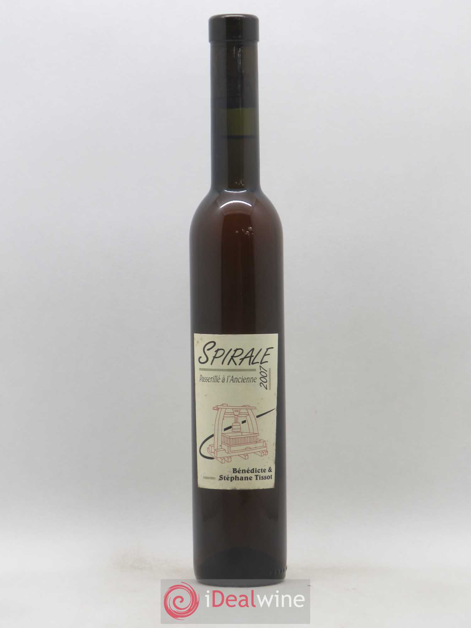 Vin de France Spirale Passerillé Bénédicte et Stéphane Tissot 2007 - Lotto di 1 mezza bottiglia - 0