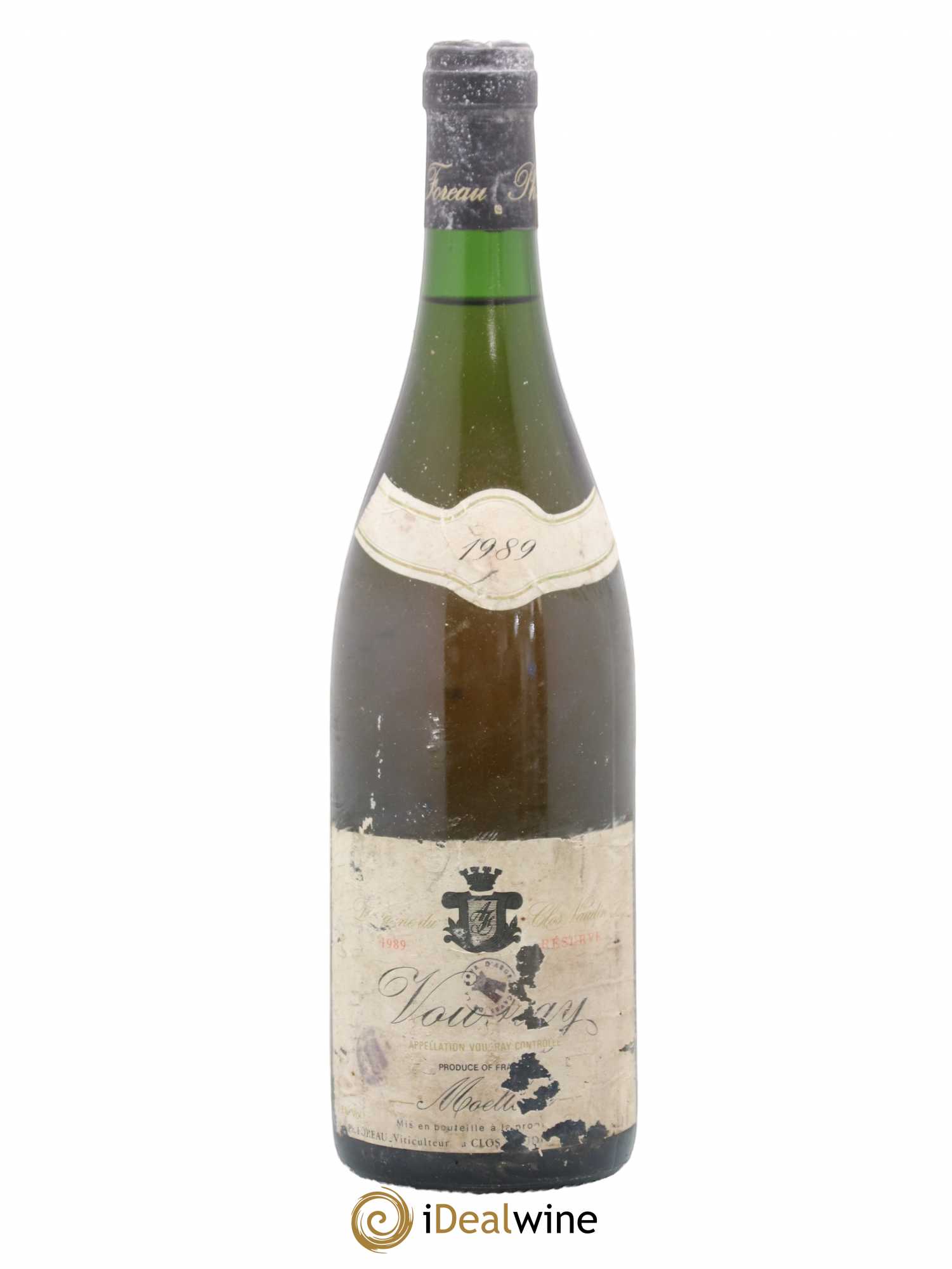 Vouvray Moelleux Réserve Clos Naudin - Philippe Foreau 1989 - Lotto di 1 bottiglia - 0