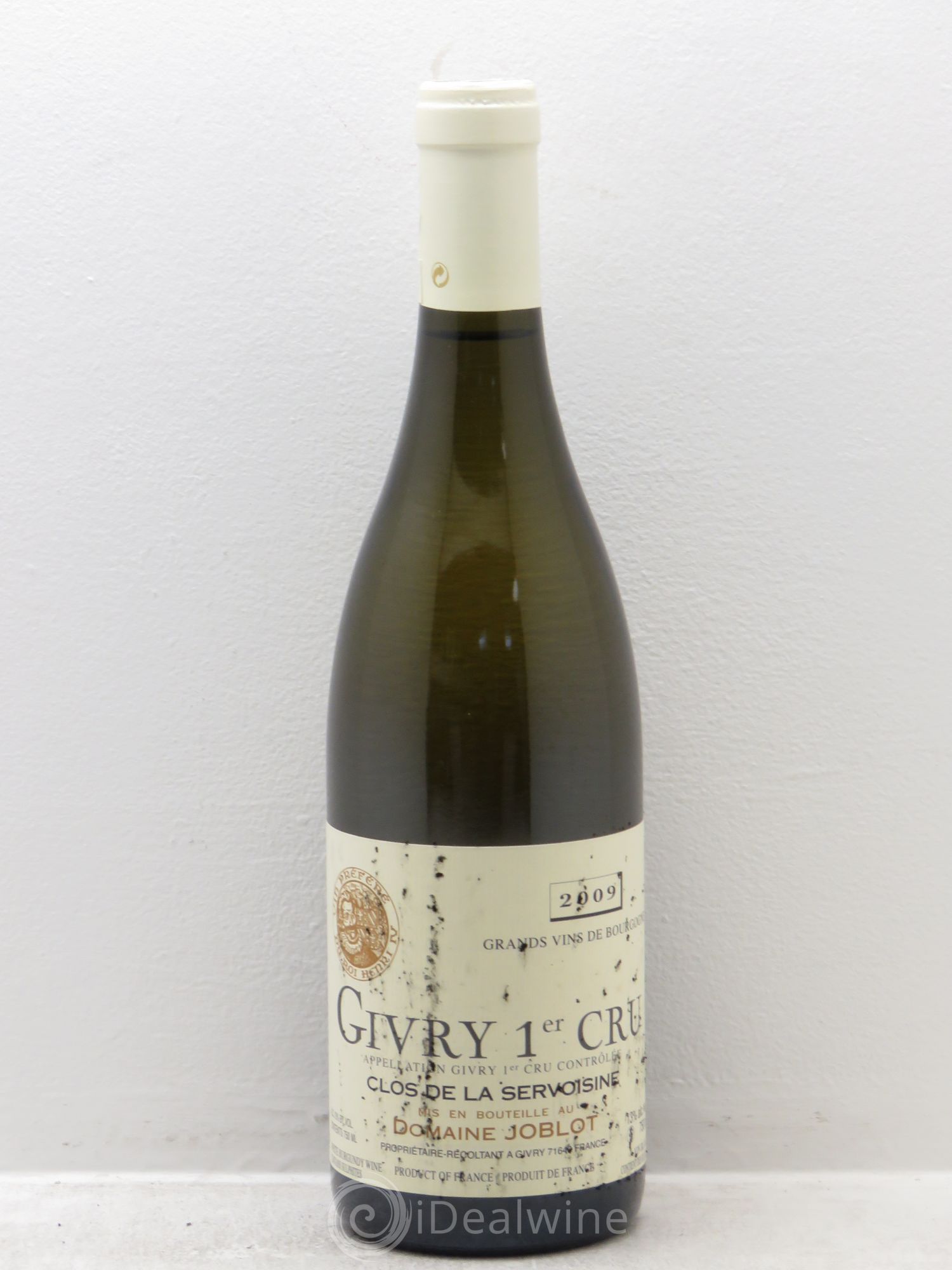 Givry 1er Cru Servoisine Joblot (Domaine) 2009 - Lot de 6 bouteilles - 0