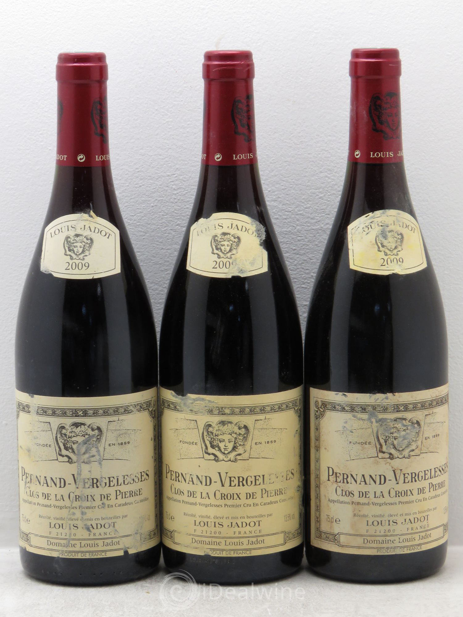 Pernand-Vergelesses Clos de la Croix de Pierre - Louis Jadot 2009 - Posten von 3 Flaschen - 0