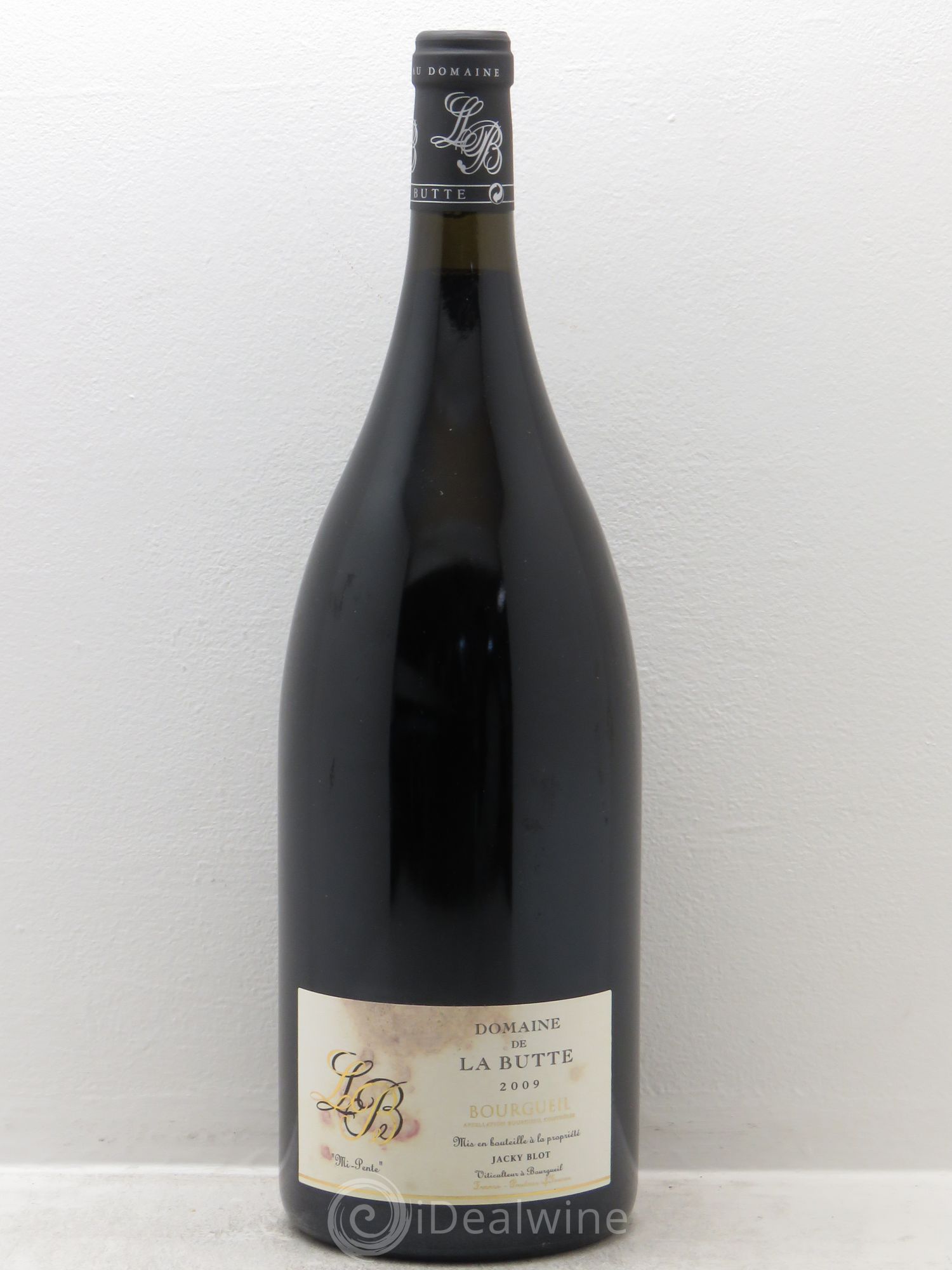 Bourgueil Mi-Pente Domaine de La Butte - Jacky Blot 2009 - Lot de 1 magnum - 0