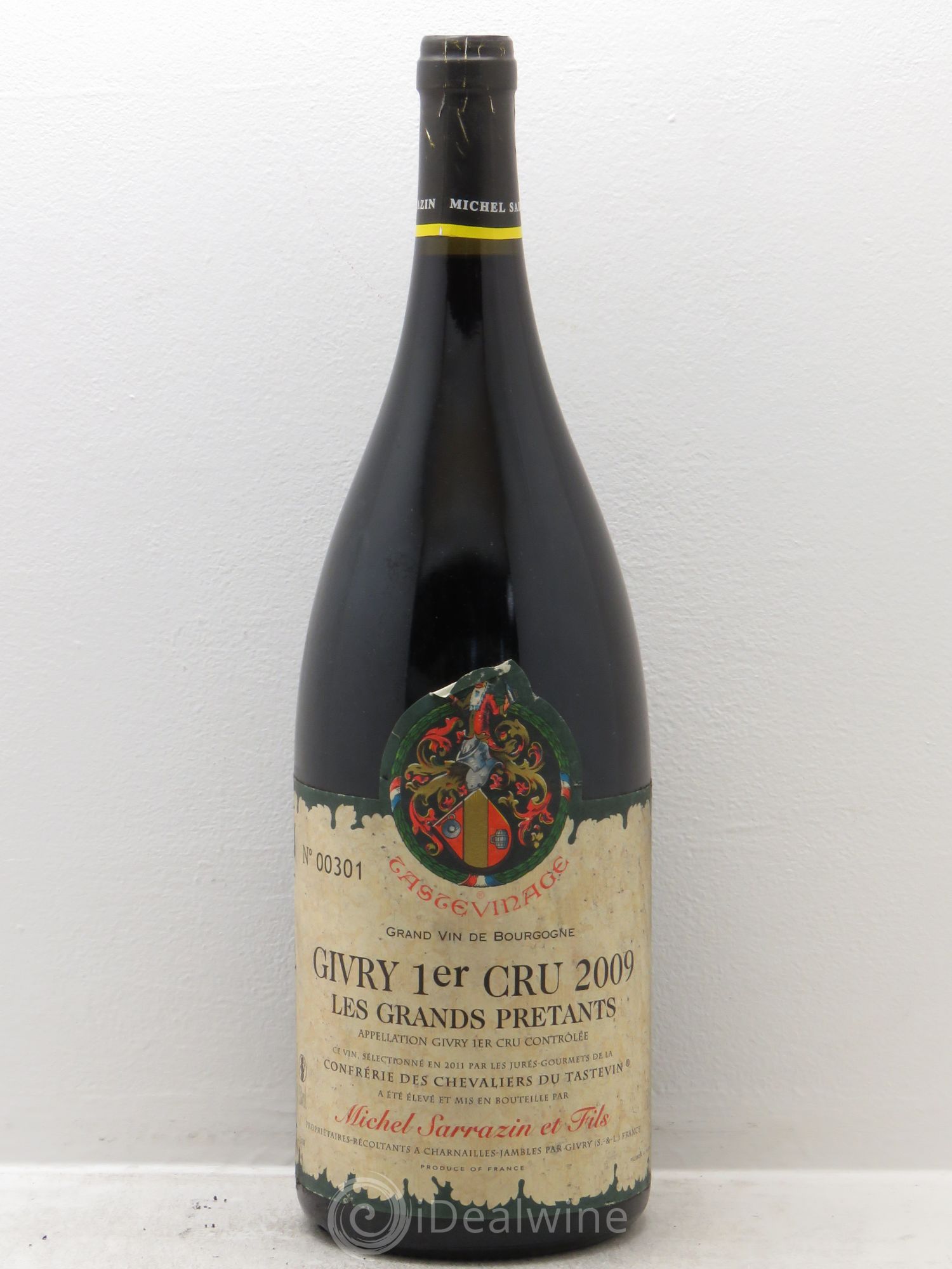 Givry Grands Pretants - Domaine Sarrazin 2009 - Posten von 1 Magnum - 0