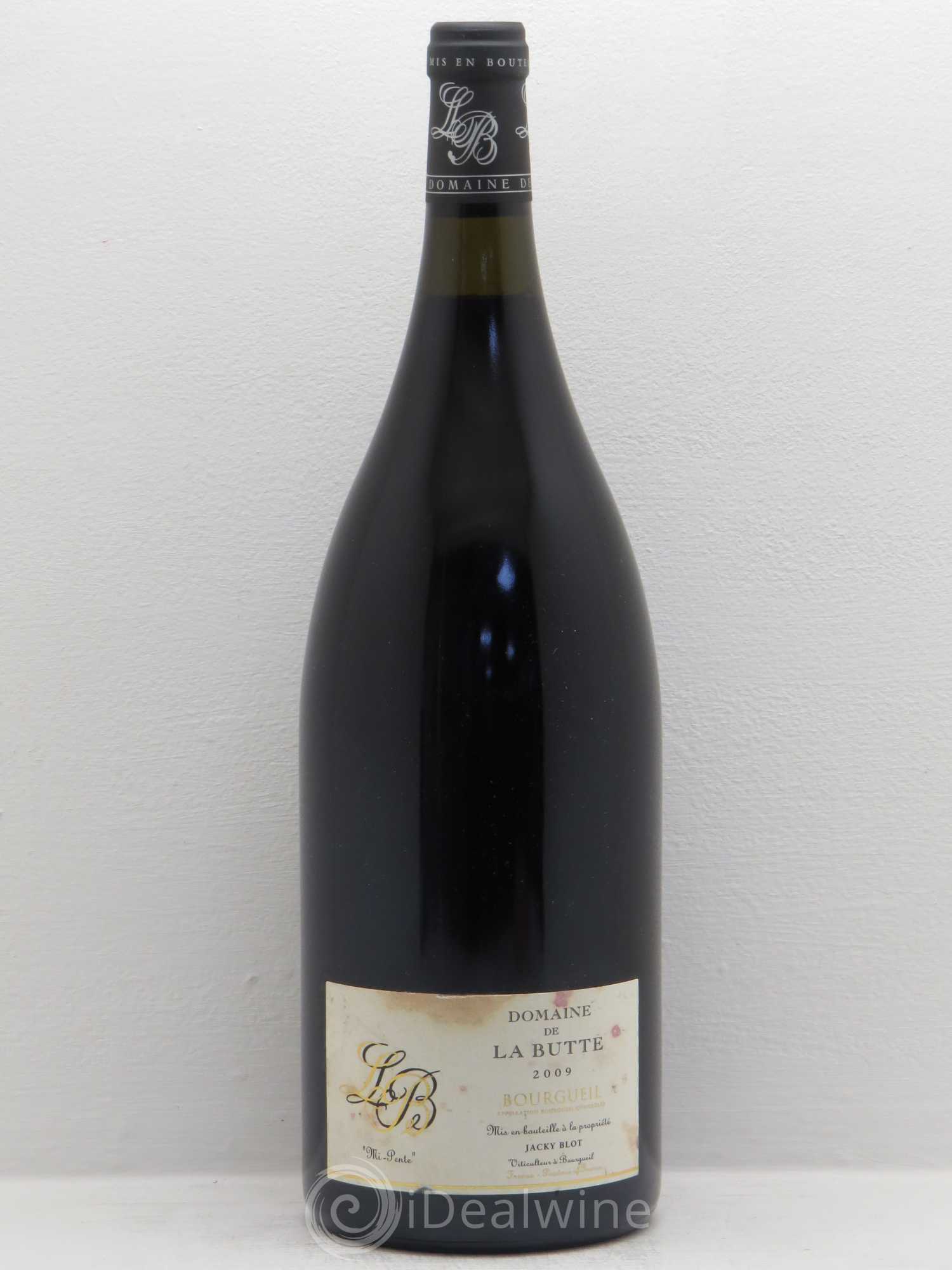 Bourgueil Mi-Pente Domaine de La Butte - Jacky Blot 2009 - Lot de 1 magnum - 0