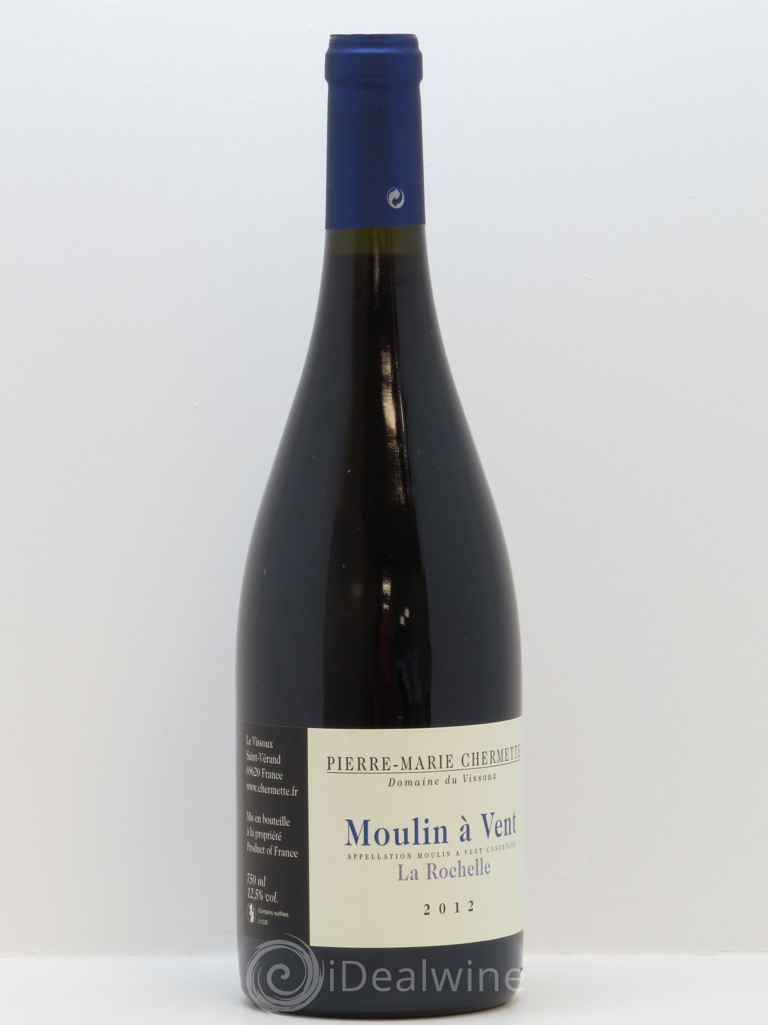 Moulin-à-Vent La Rochelle Domaine du Vissoux - P-M. Chermette 2012 - Lot de 1 bouteille - 0
