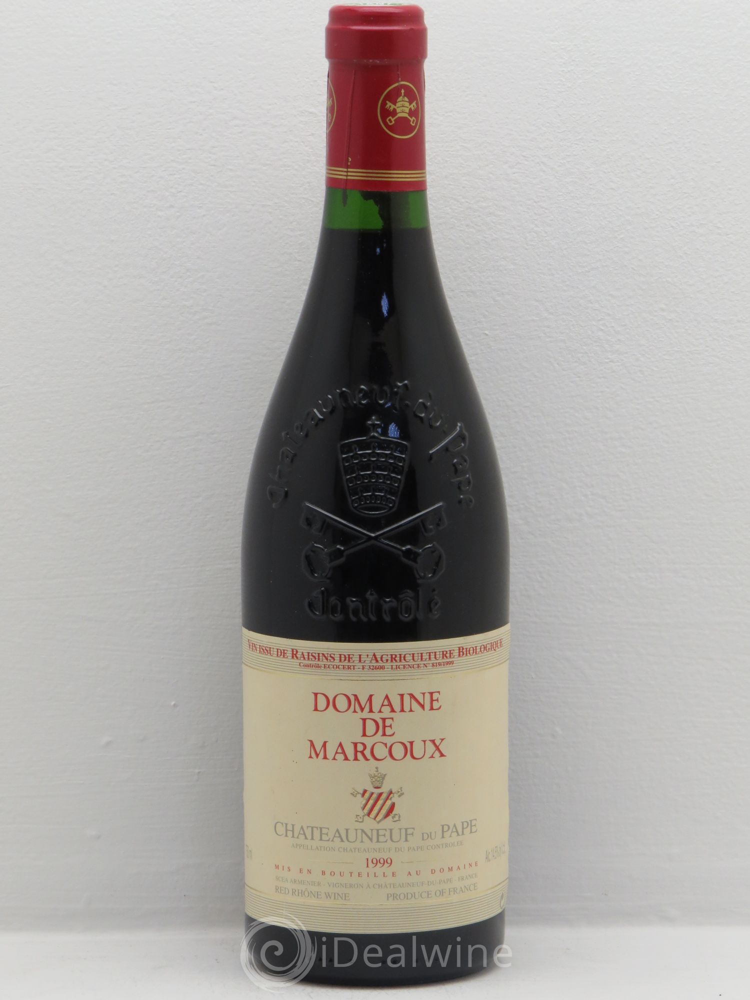 Châteauneuf-du-Pape Marcoux (Domaine de) 1999 - Lot de 1 bouteille - 0
