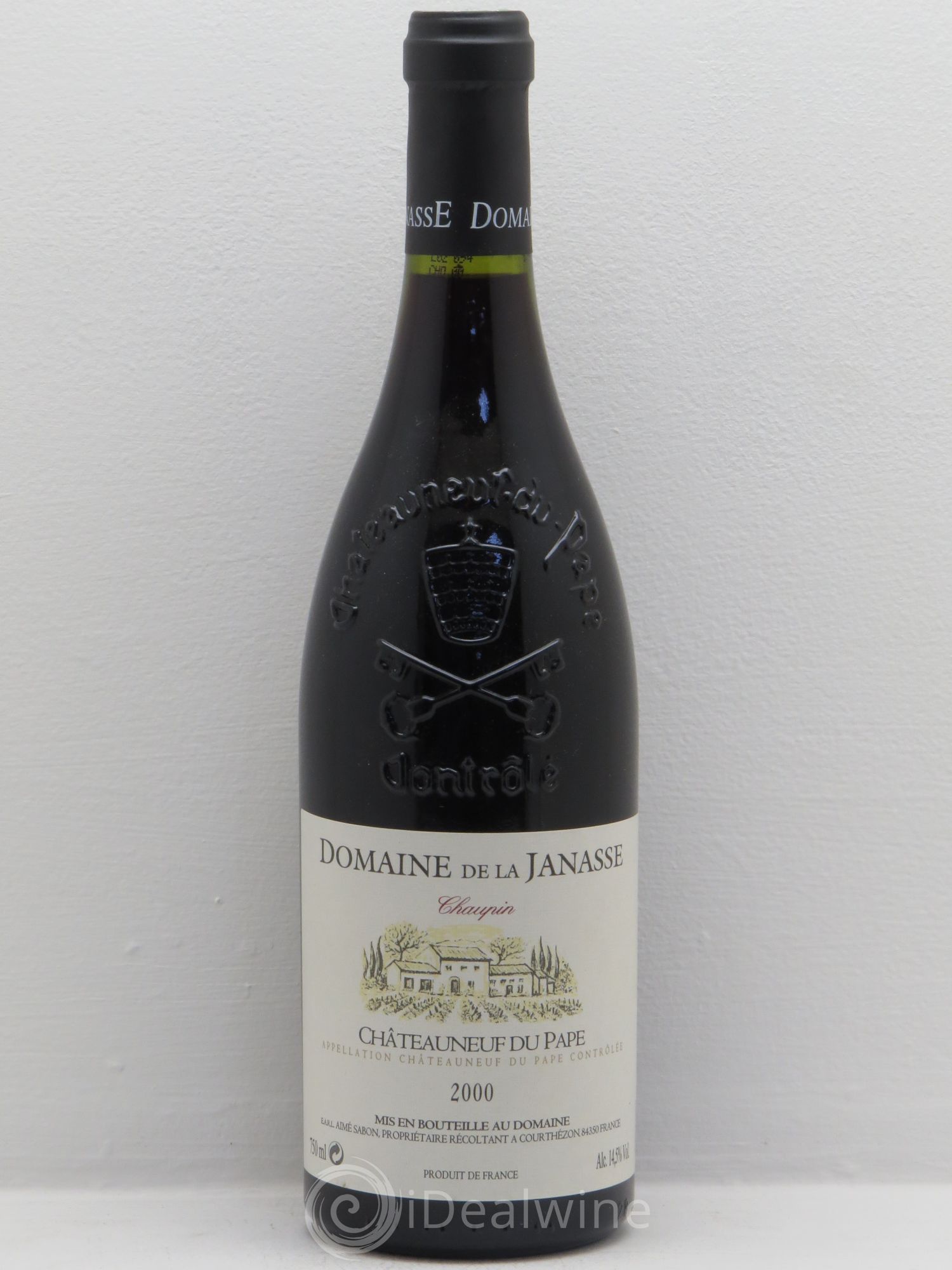 Châteauneuf-du-Pape Cuvée Chaupin La Janasse (Domaine de) 2000 - Lot de 1 bouteille - 0