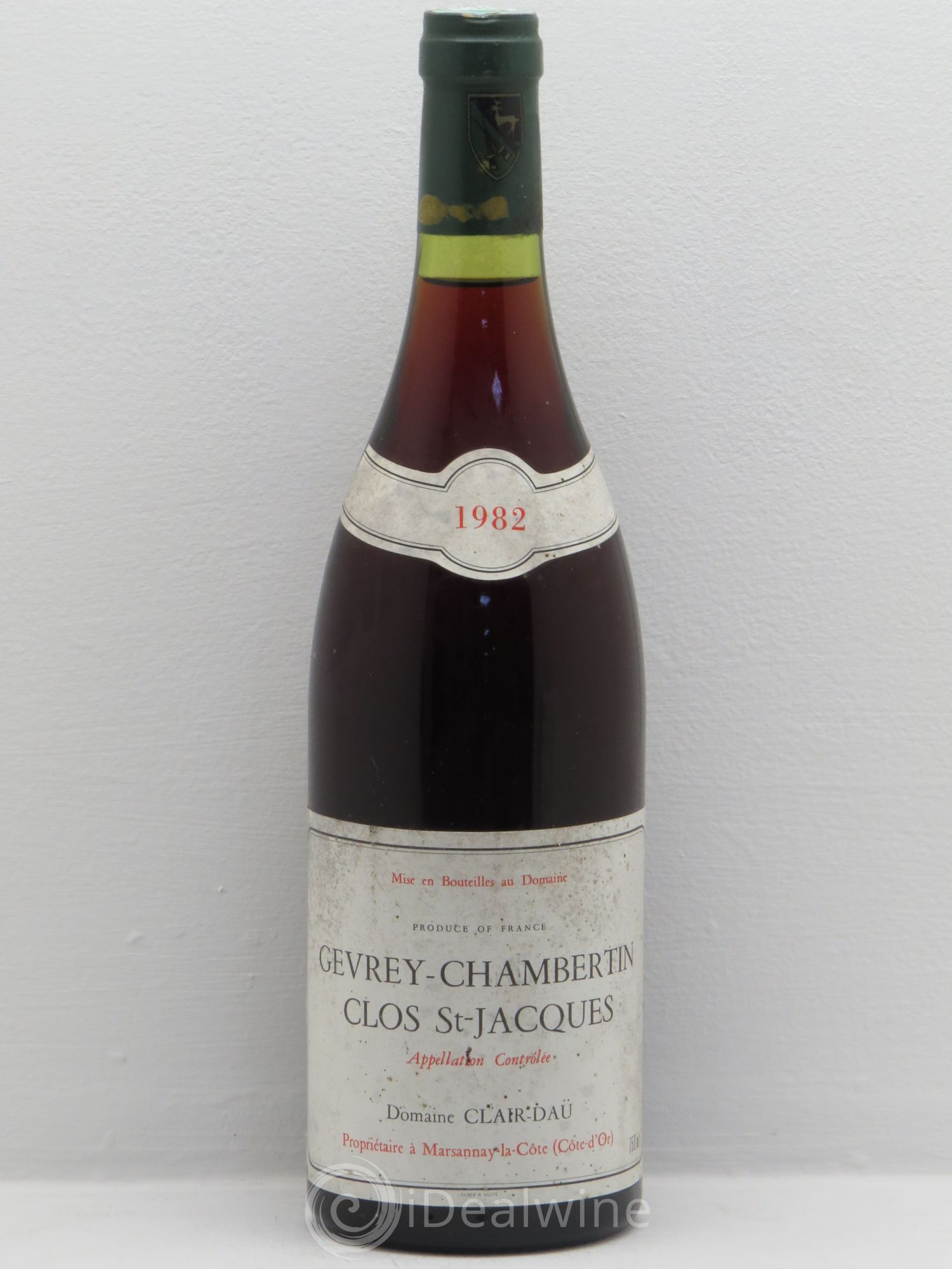 Gevrey-Chambertin 1er Cru 1982 - Lot de 1 bouteille - 0