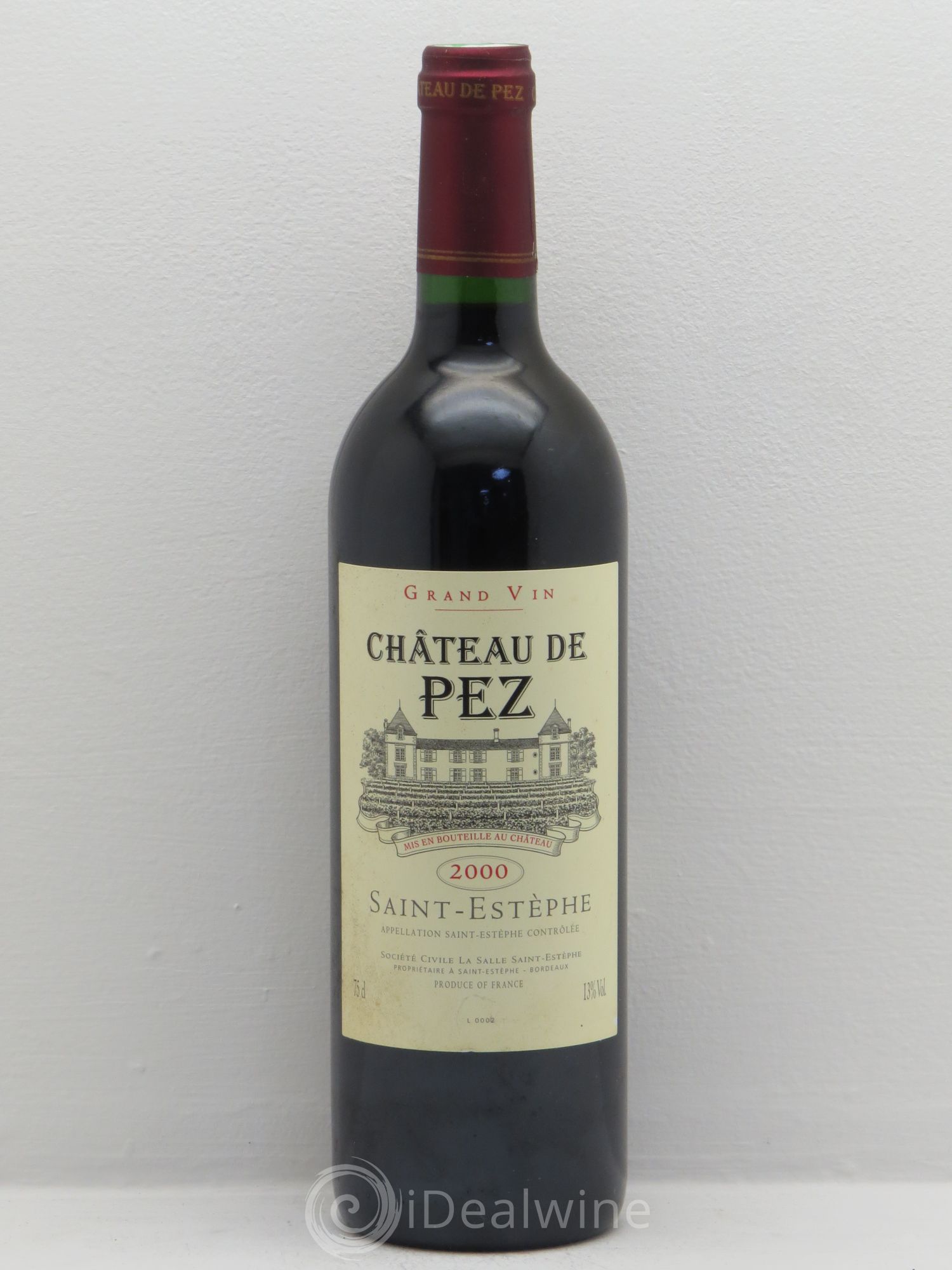 Château de Pez 2000 - Lot de 1 bouteille - 0