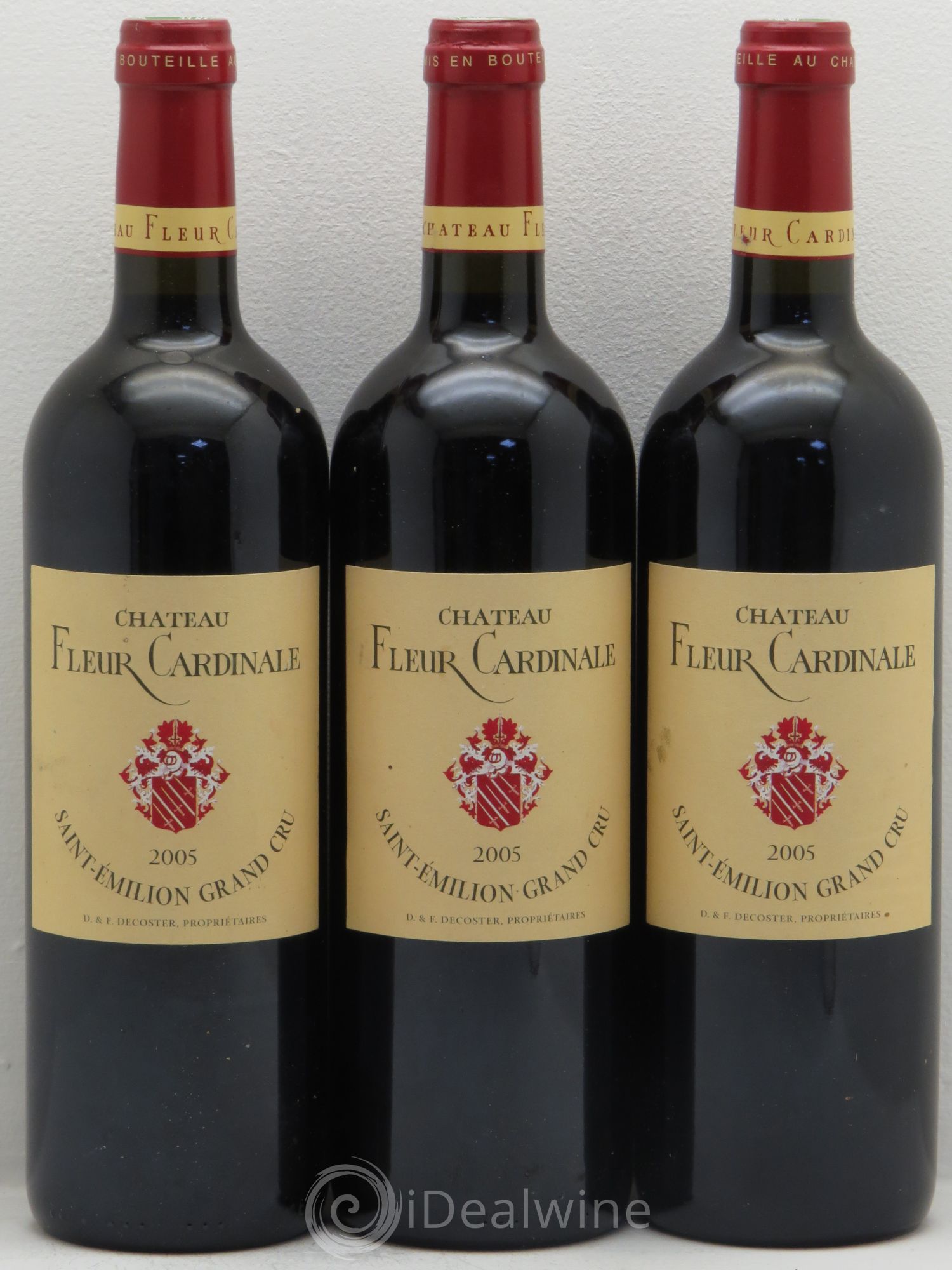 Château Fleur Cardinale Grand Cru Classé 2005 - Lot de 3 bouteilles - 0