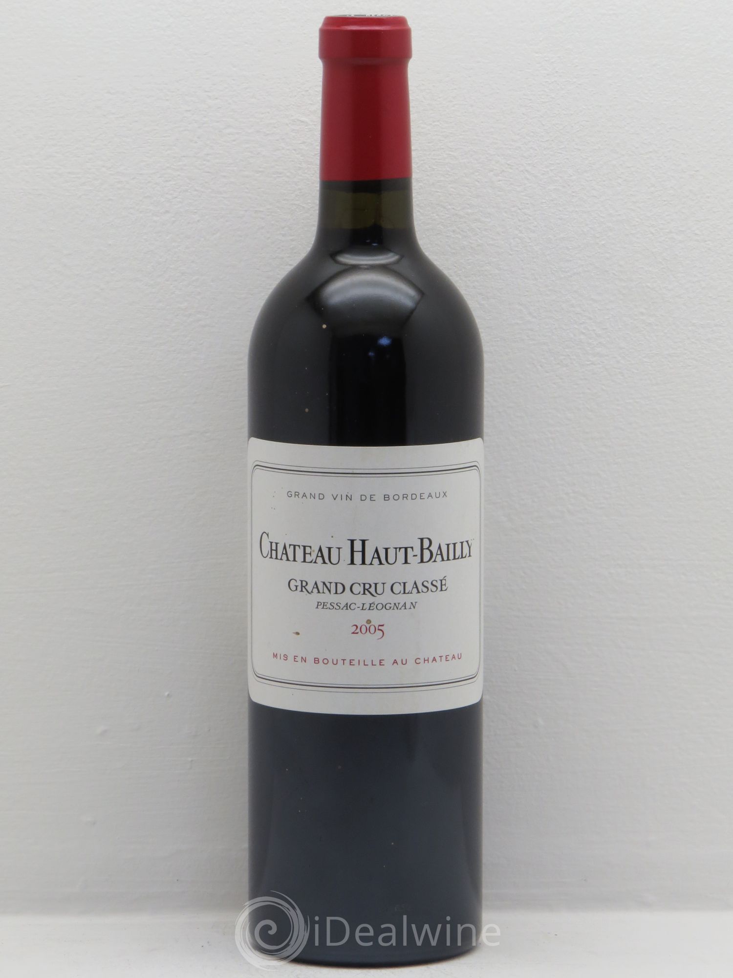 Château Haut-Bailly Cru Classé de Graves 2005 - Lot de 1 bouteille - 0