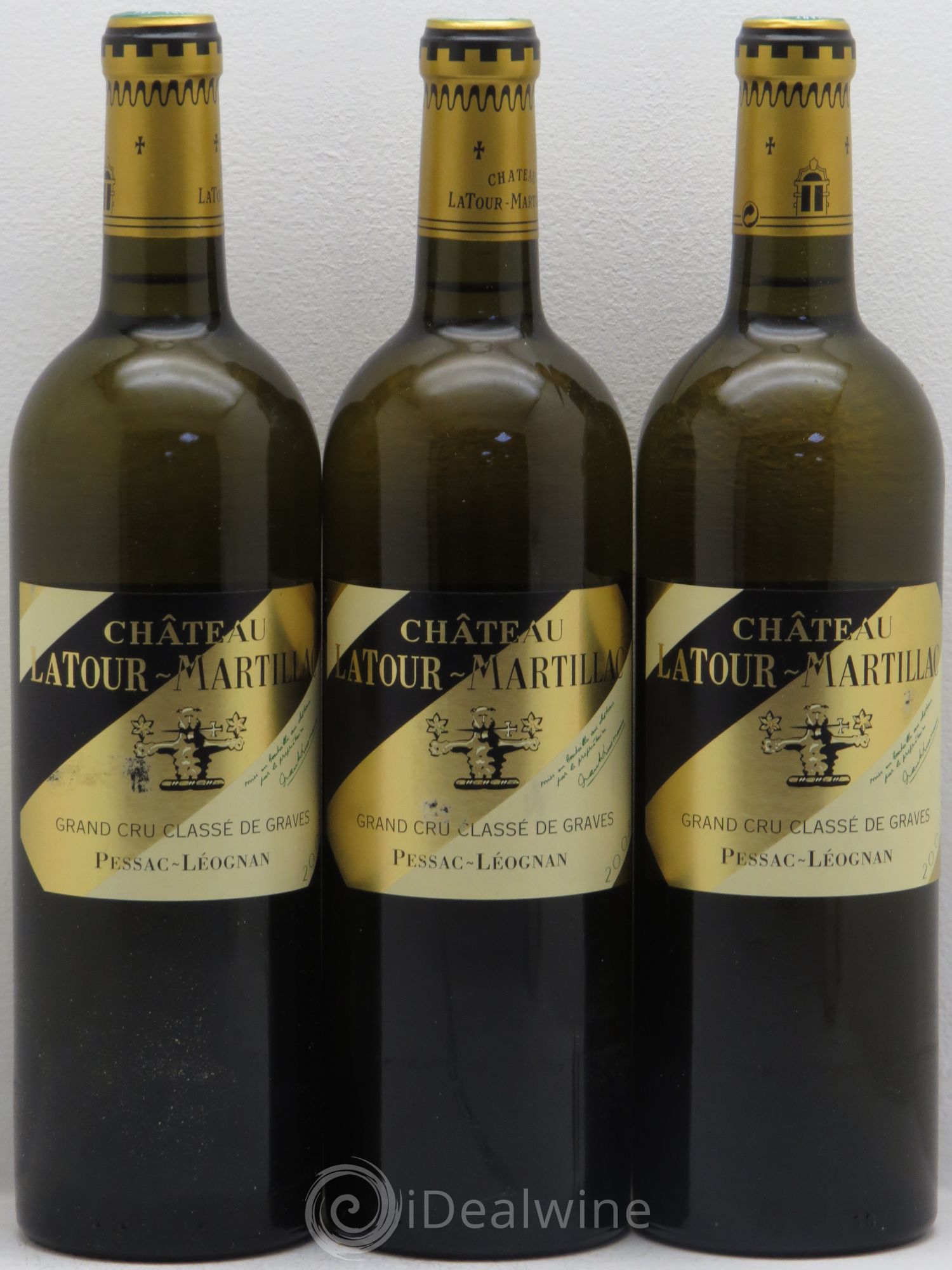 Château Latour-Martillac Cru Classé de Graves 2005 - Lot de 3 bouteilles - 0